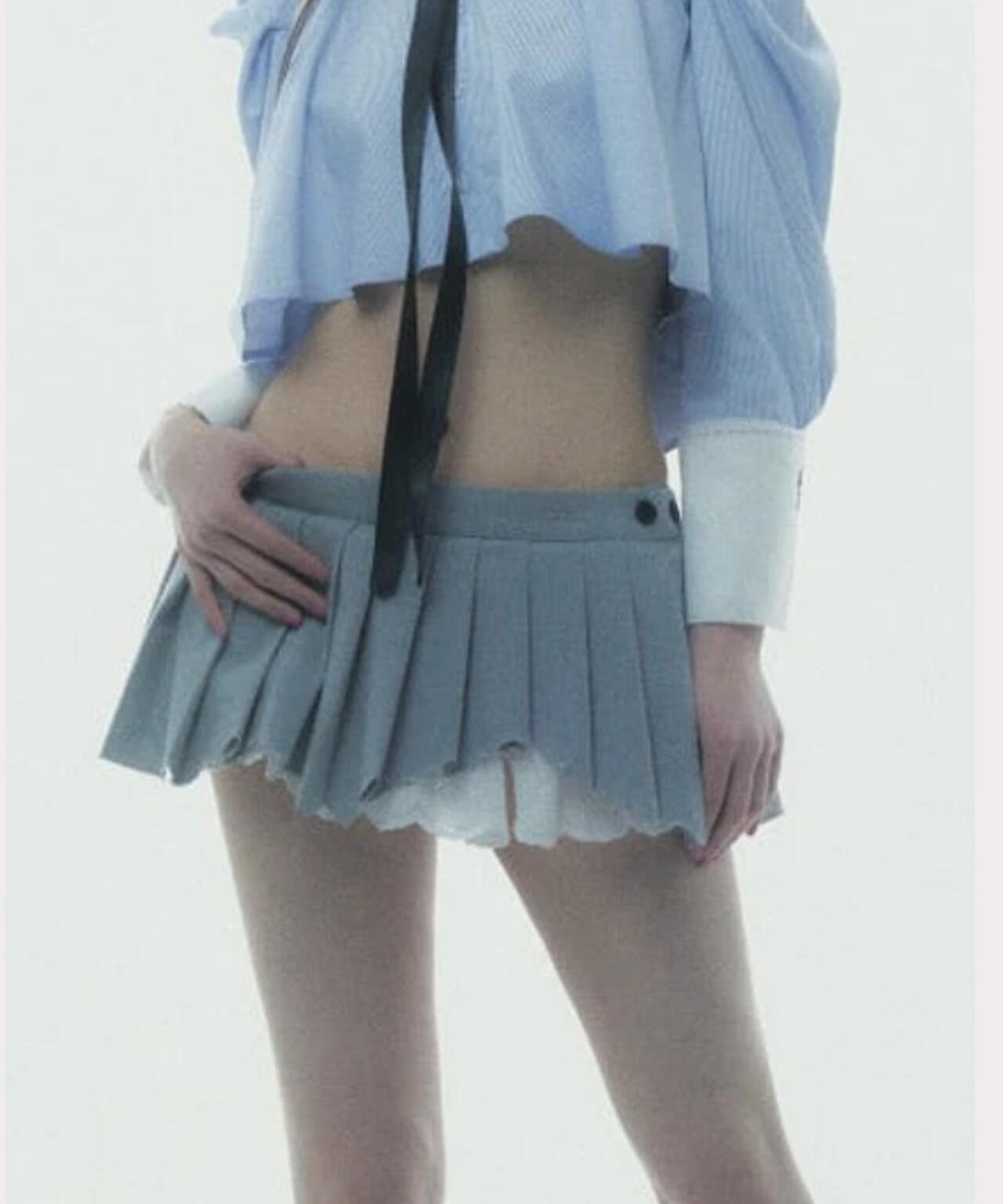 neith./ネイス/Destroyed Micro Mini Skirt