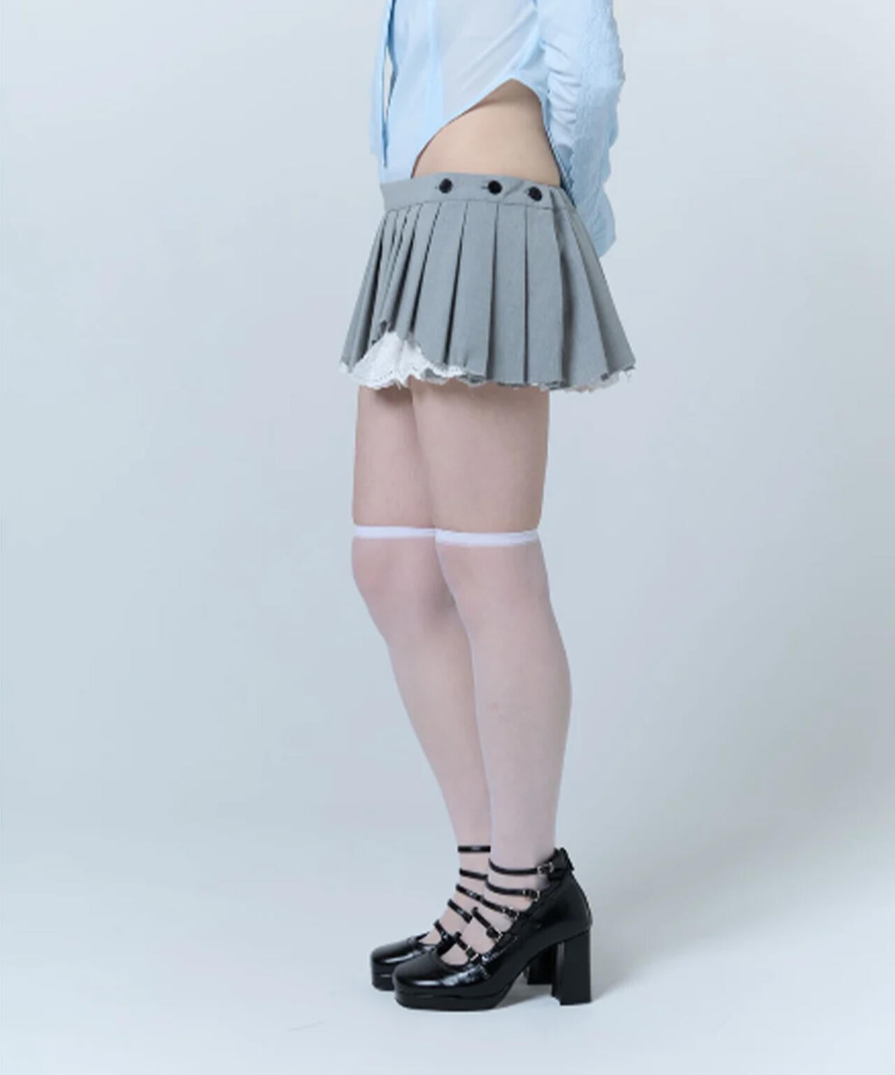 neith./ネイス/Destroyed Micro Mini Skirt