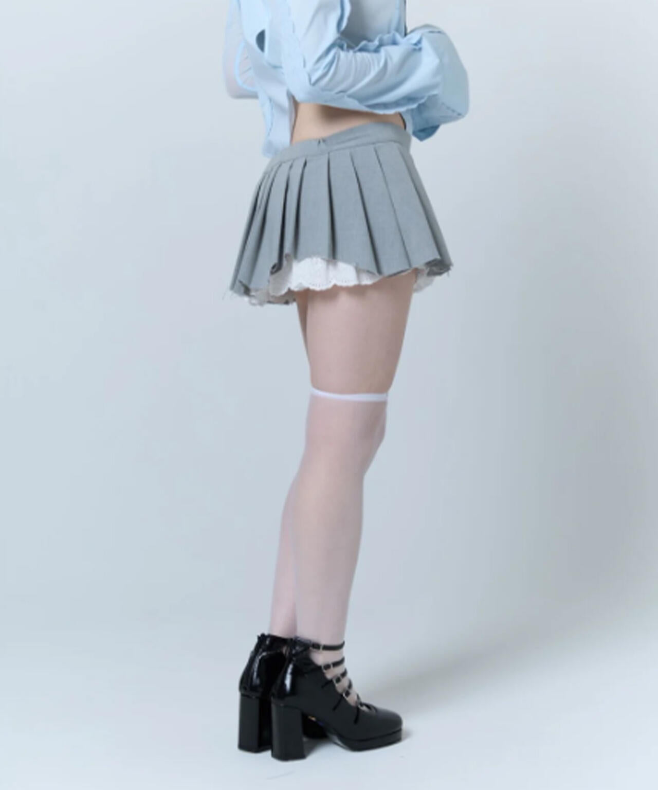 neith./ネイス/Destroyed Micro Mini Skirt