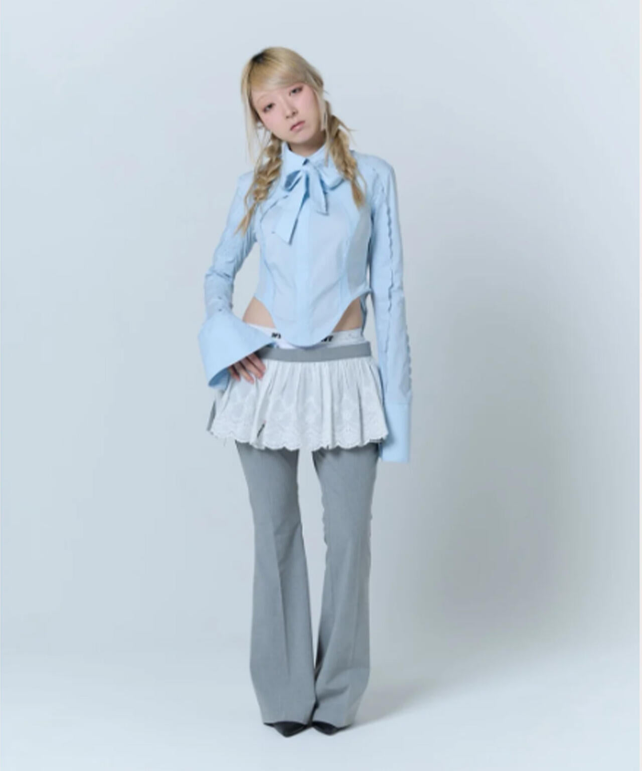 neith./ネイス/Destroyed Micro Mini Skirt