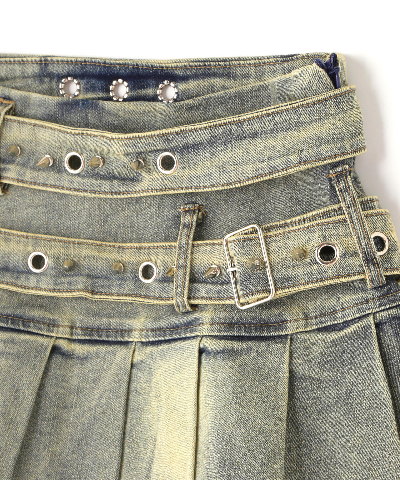 MAVYTH/メヴィス/DOUBLE BELTED SKIRT
