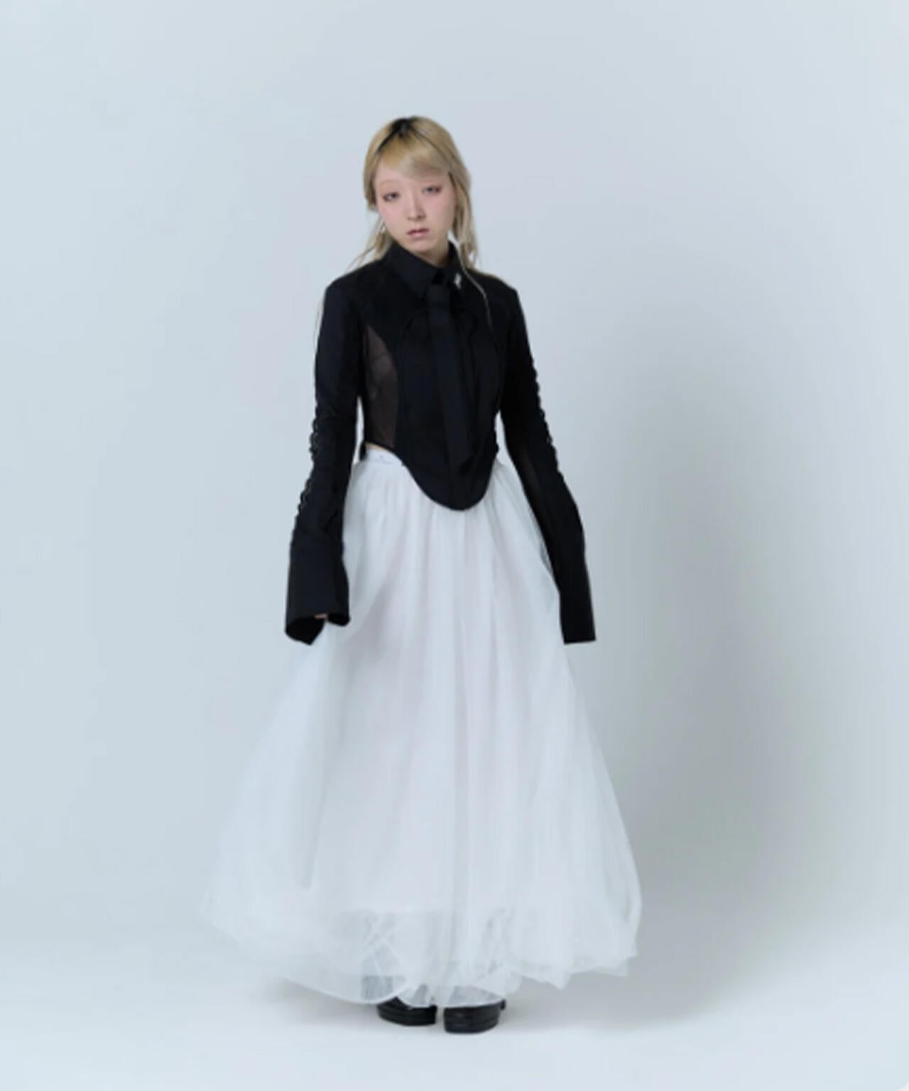 neith./ネイス/Tulle Bare Dress