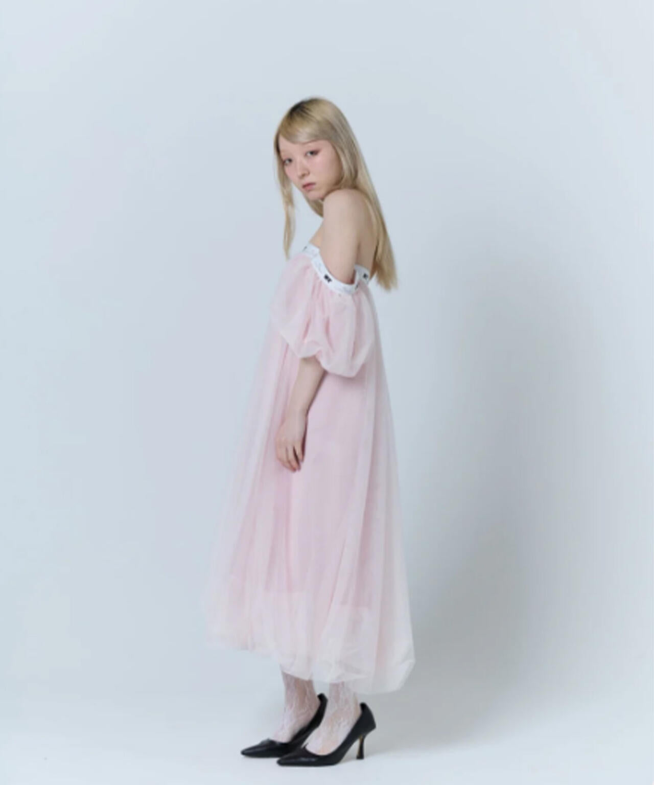 neith./ネイス/Tulle Bare Dress