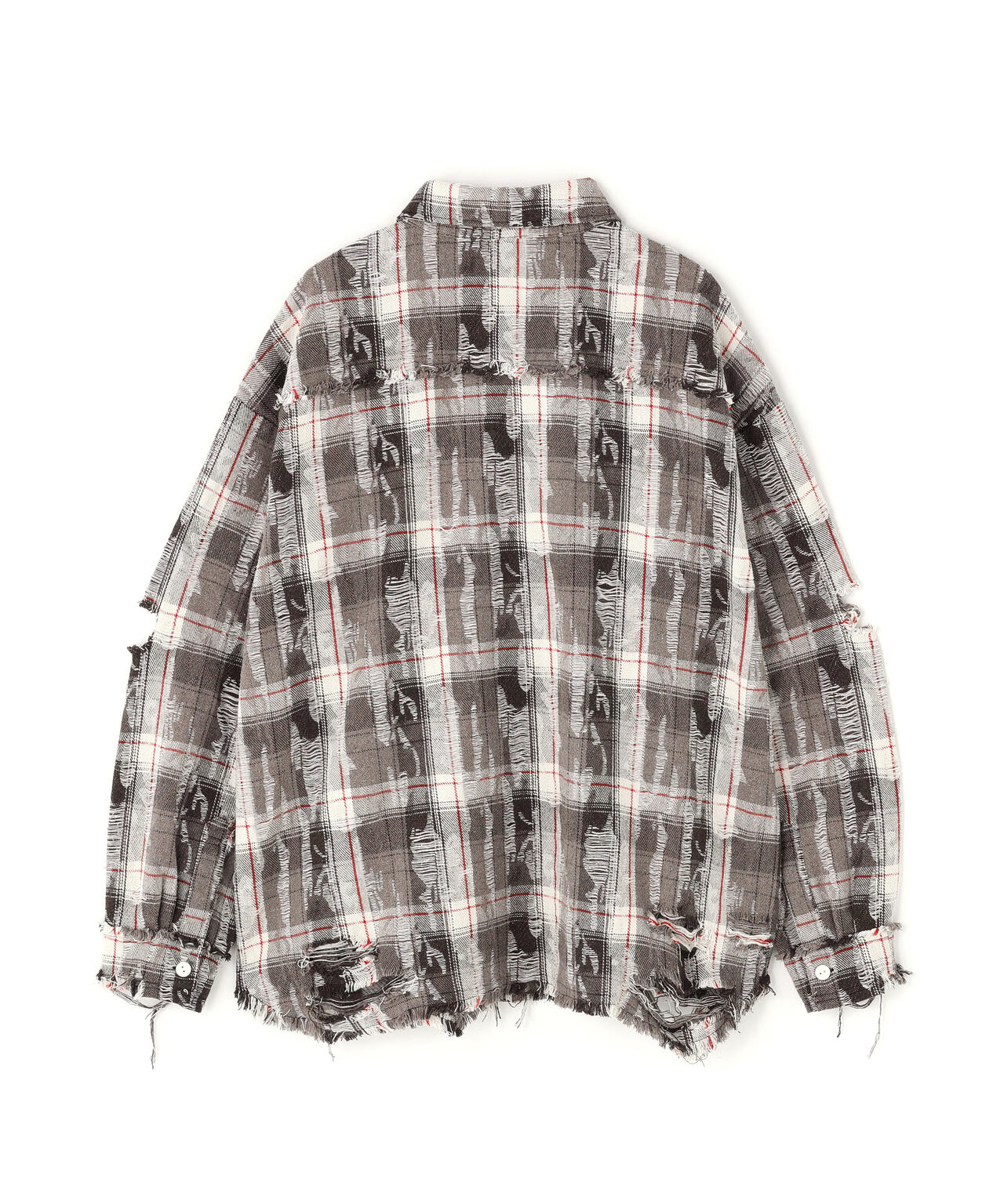 DankeSchon/ダンケシェーン/DAMAGE CHECK SHIRTS