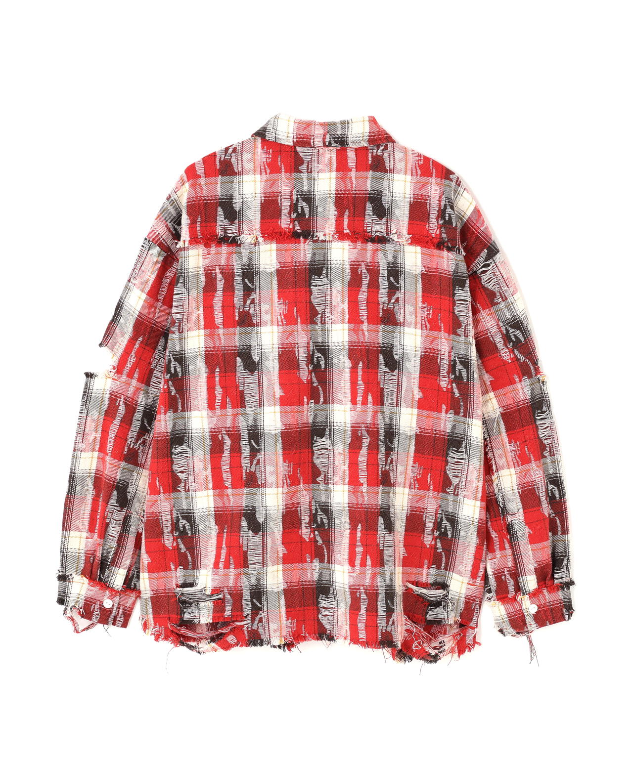 DankeSchon/ダンケシェーン/DAMAGE CHECK SHIRTS