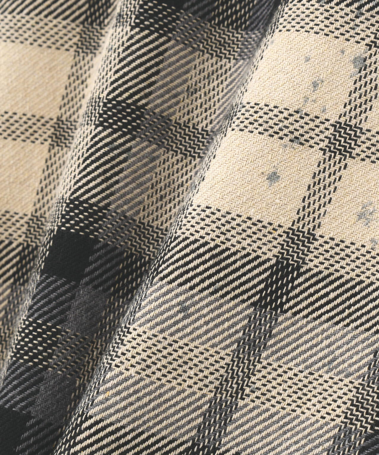 DankeSchon/ダンケシェーン/FLANNEL DAMAGE SHIRTS BI-COLOR