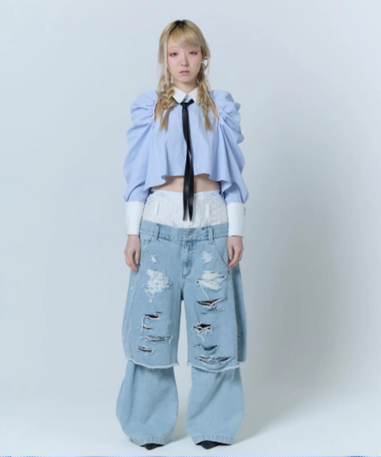 neith./ネイス/Cleric Flare Shirt