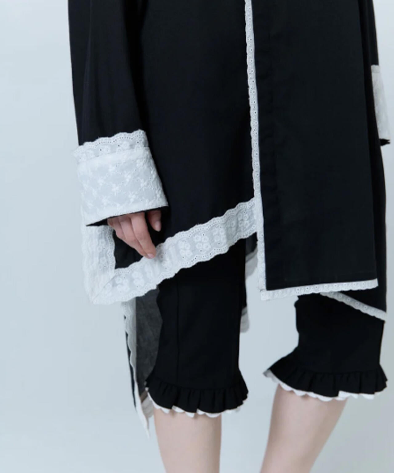 neith./ネイス/Handkerchief Shirt Dress