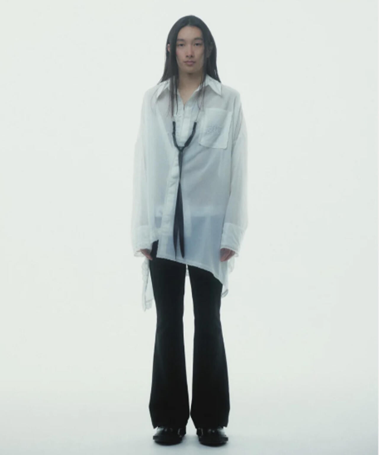 neith./ネイス/Handkerchief Shirt Dress