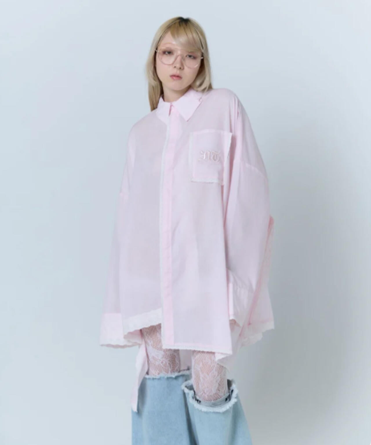neith./ネイス/Handkerchief Shirt Dress
