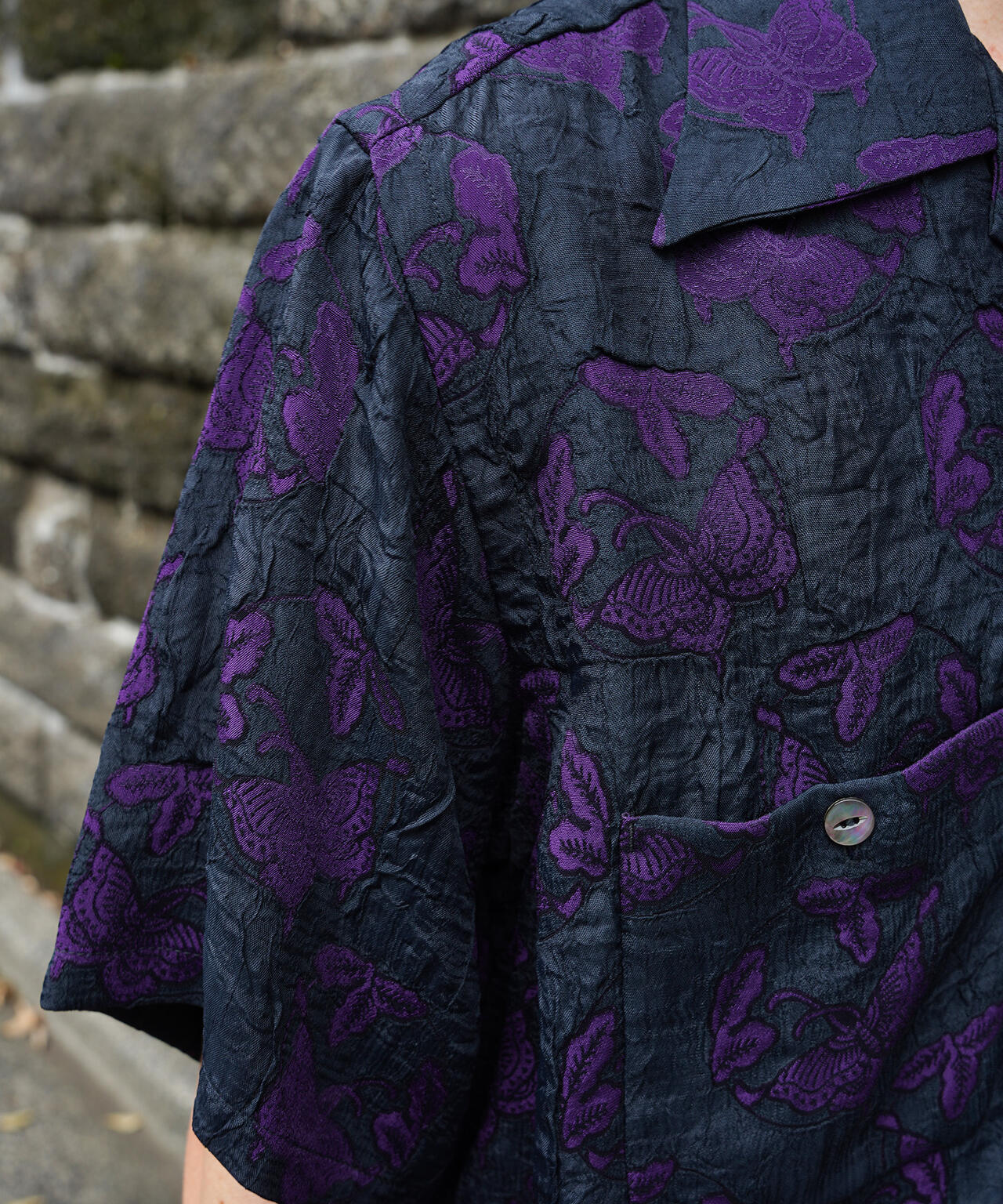 NEEDLES/ニードルズ/BUTTERFLY S/S ONE-UP SHIRT