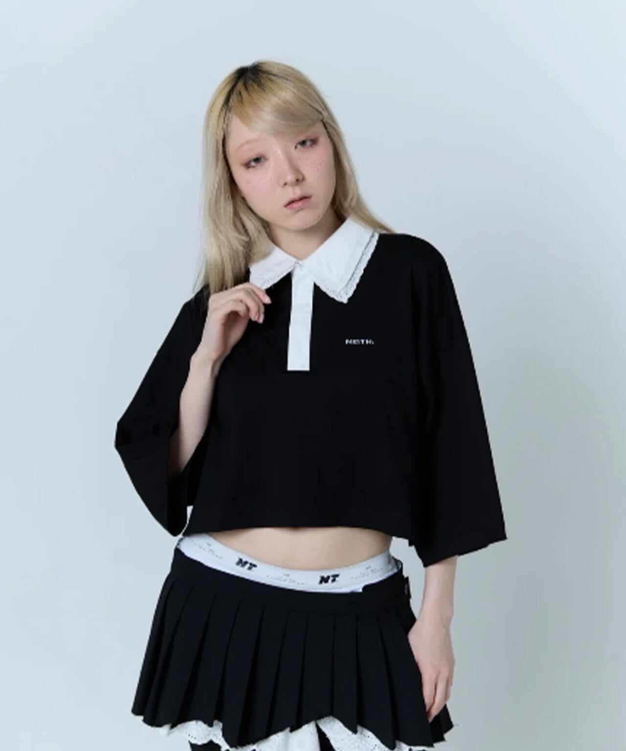 neith./ネイス/Double Collar Rugger Shirt