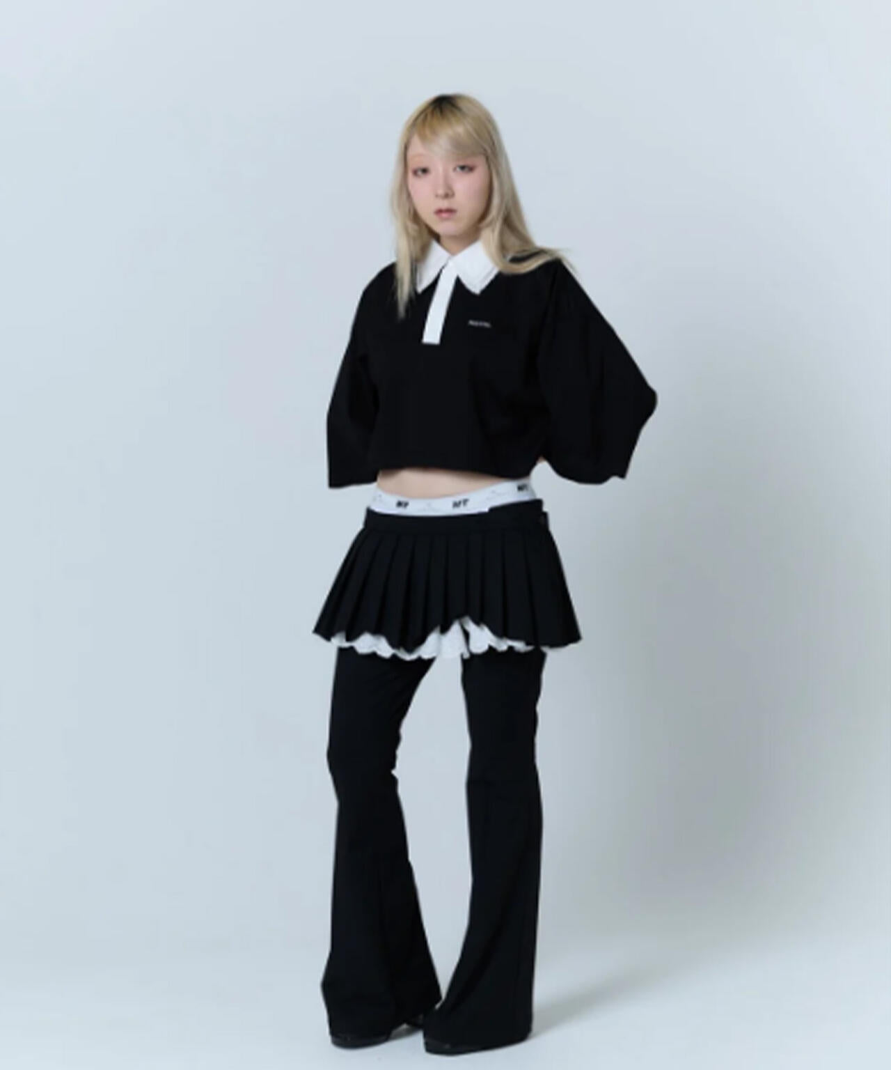 neith./ネイス/Double Collar Rugger Shirt