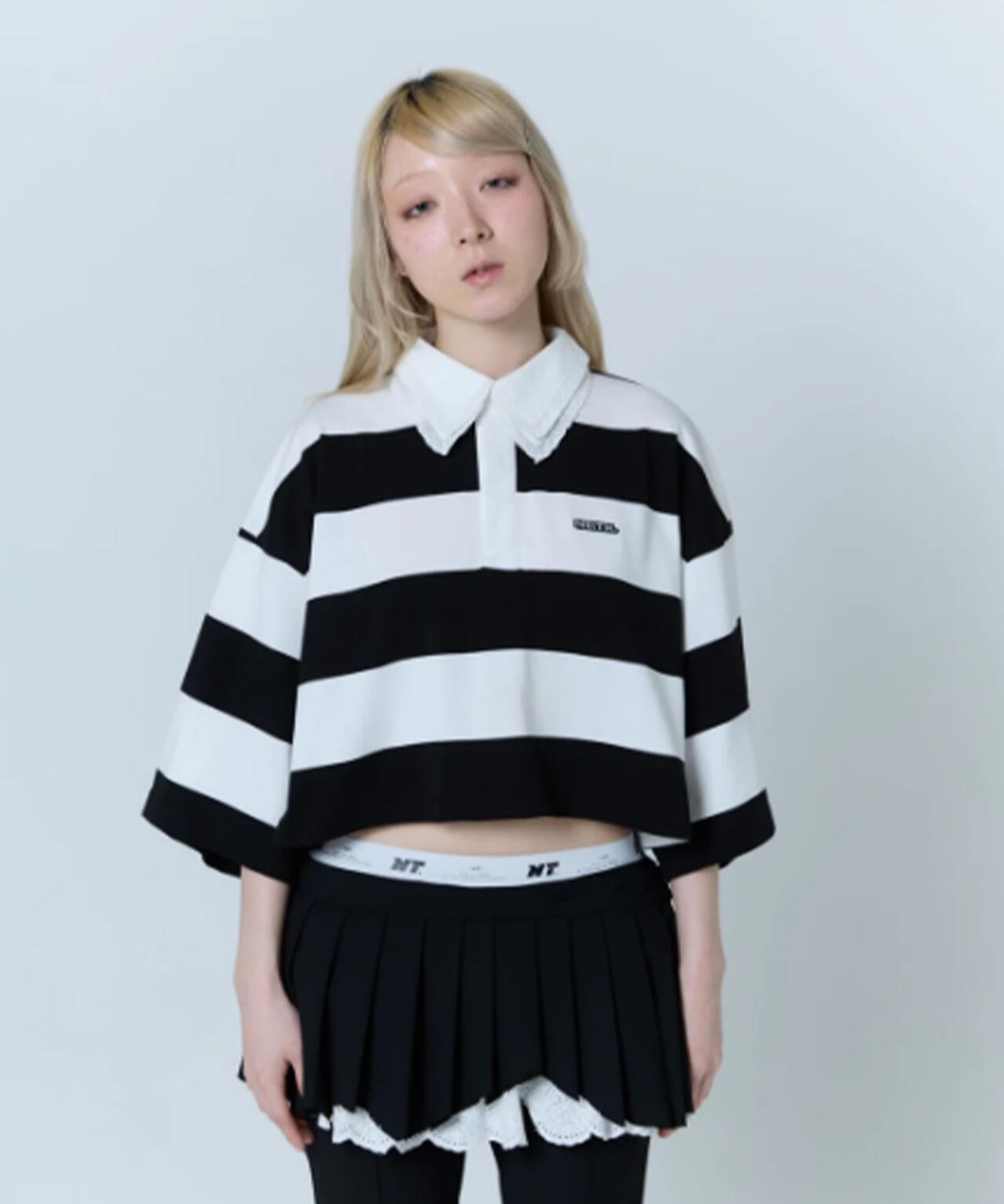 neith./ネイス/Double Collar Rugger Shirt