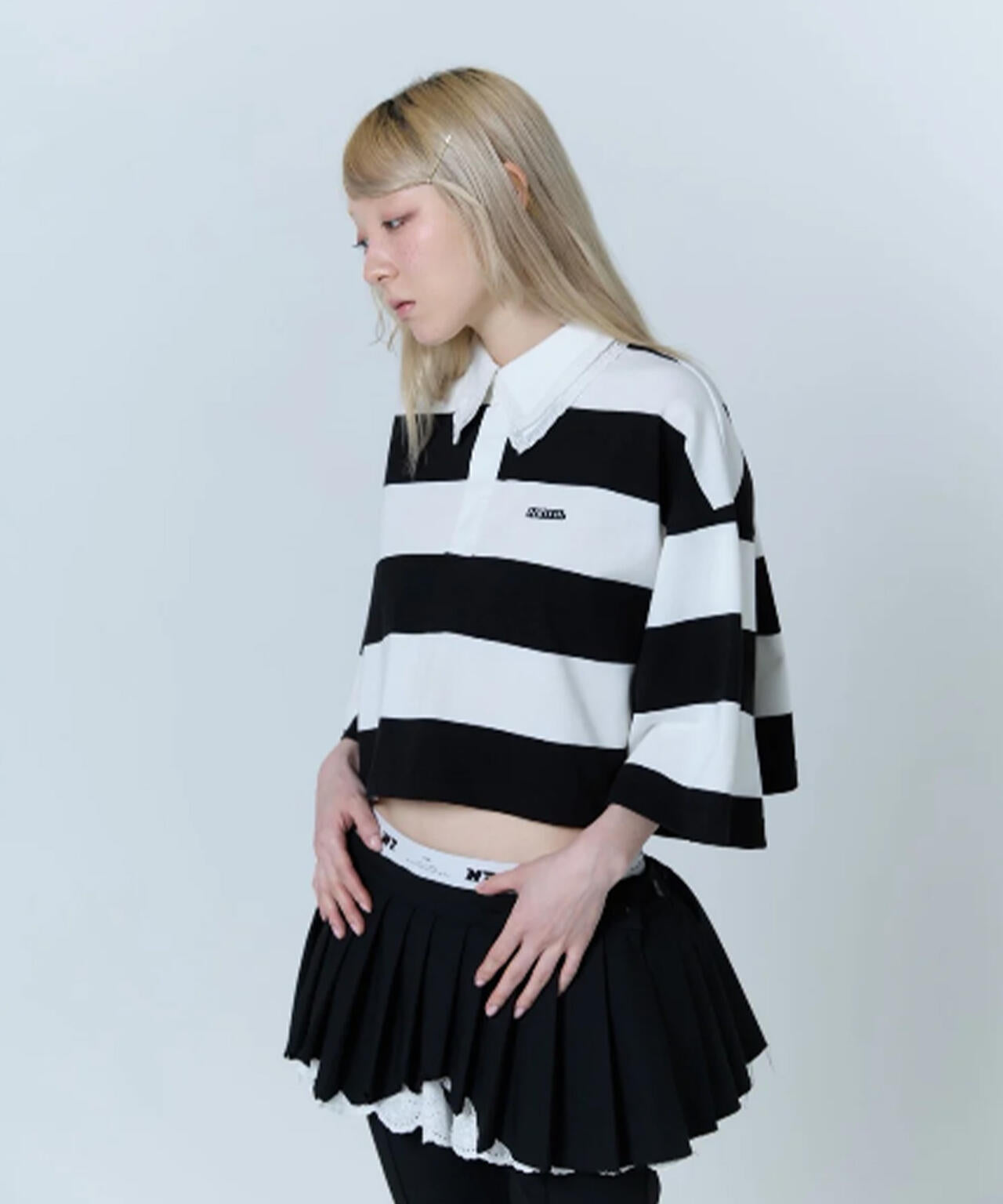neith./ネイス/Double Collar Rugger Shirt