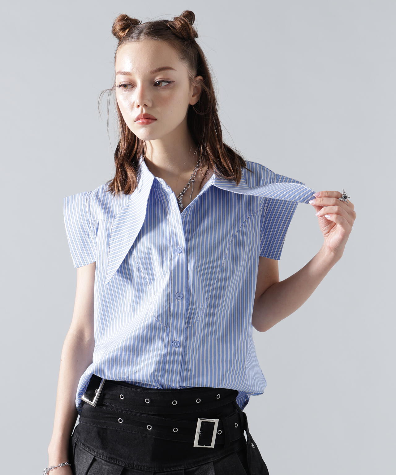 MAVYTH/メヴィス/NO SLEEVE SHIRT