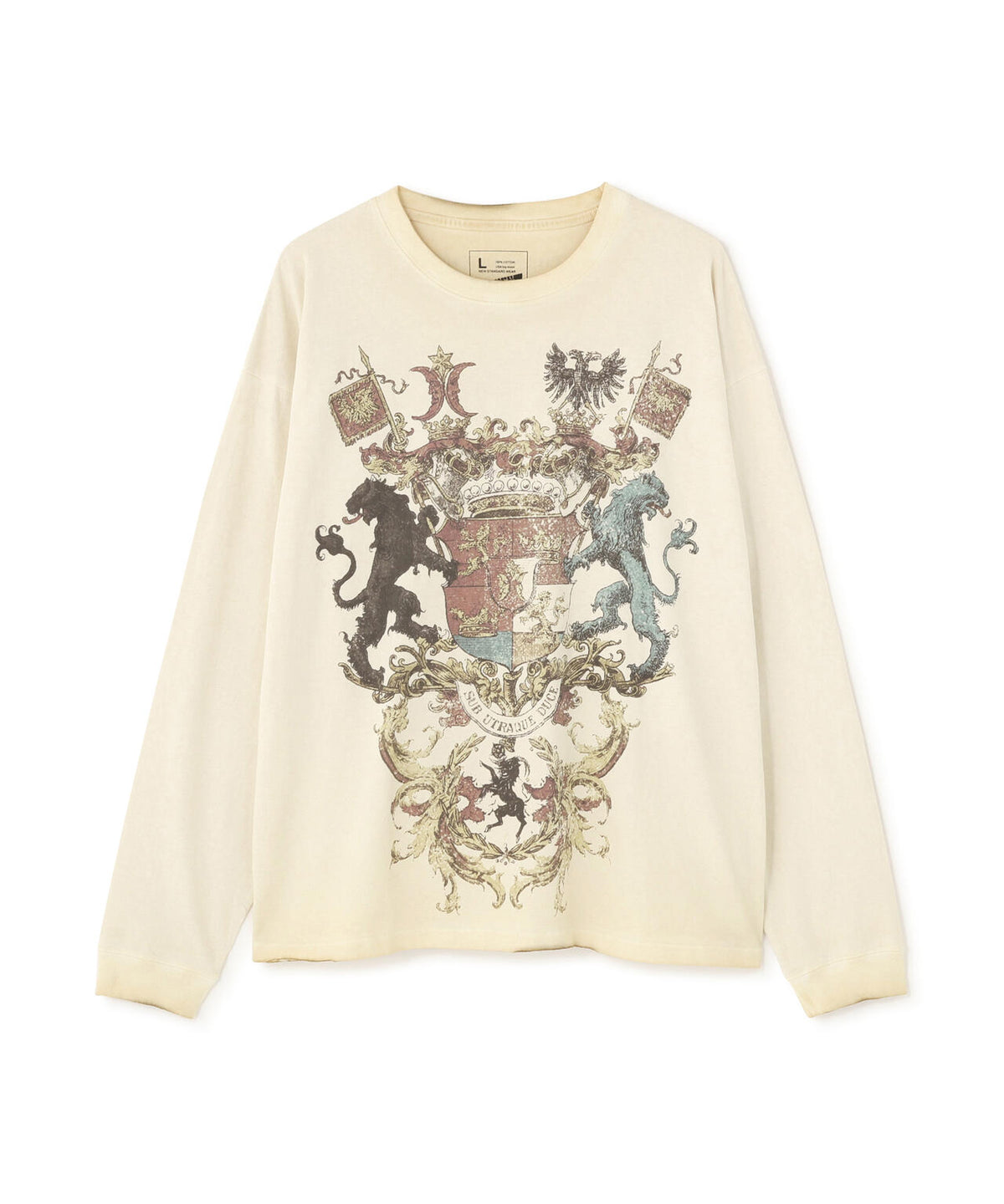 DankeSchon/ダンケシェーン/SPRAYBURN L/S TEE EMBLEM
