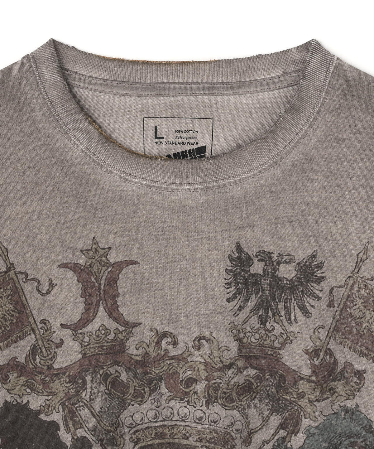 DankeSchon/ダンケシェーン/SPRAYBURN L/S TEE EMBLEM