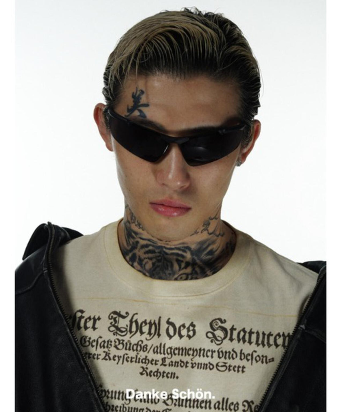 DankeSchon/ダンケシェーン/SPRAYBURN L/S TEE BIBLE
