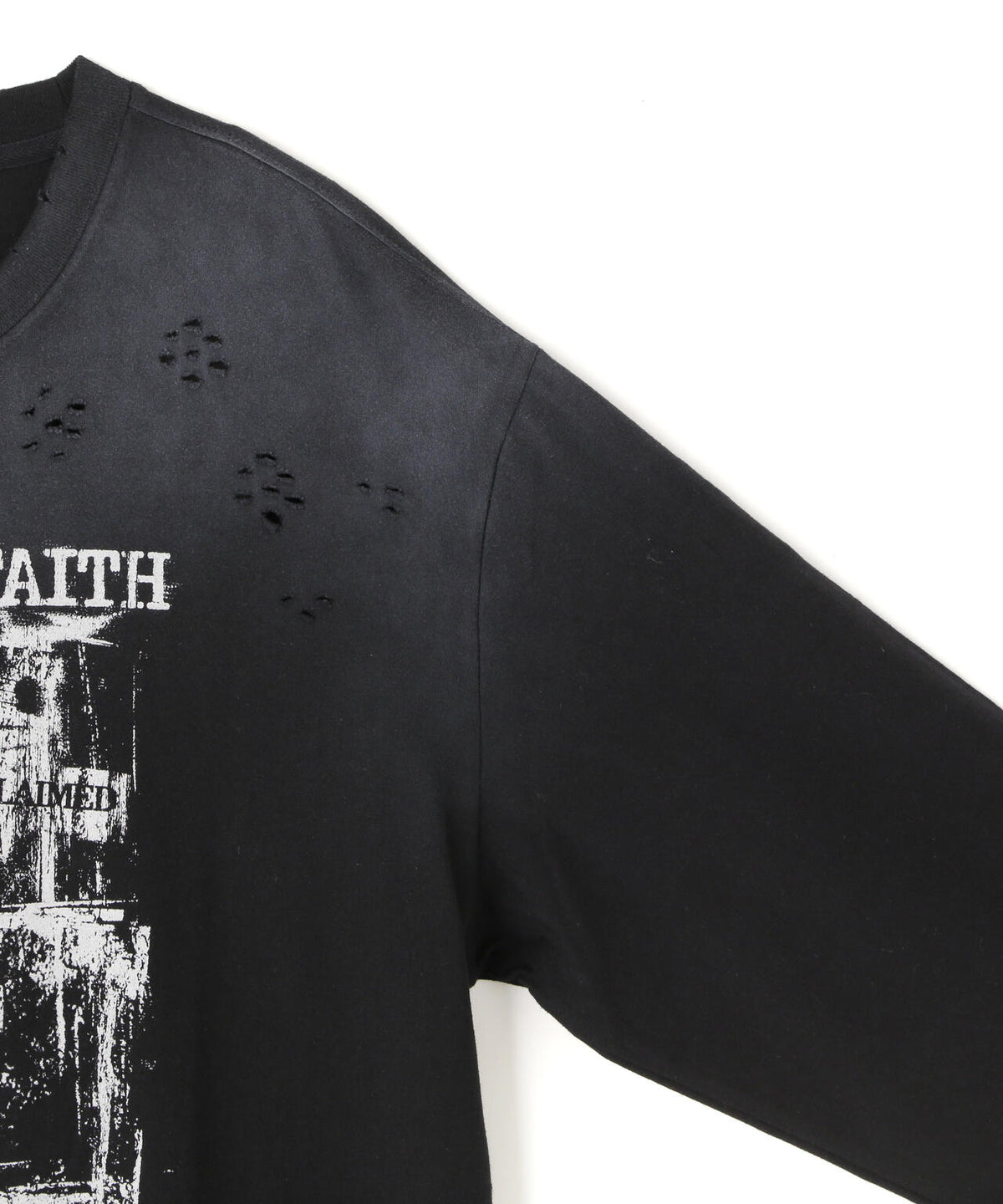 NOT4NERD/ノットフォーナード/Unknown Records Bleach Washed Long Sleeve Ligh