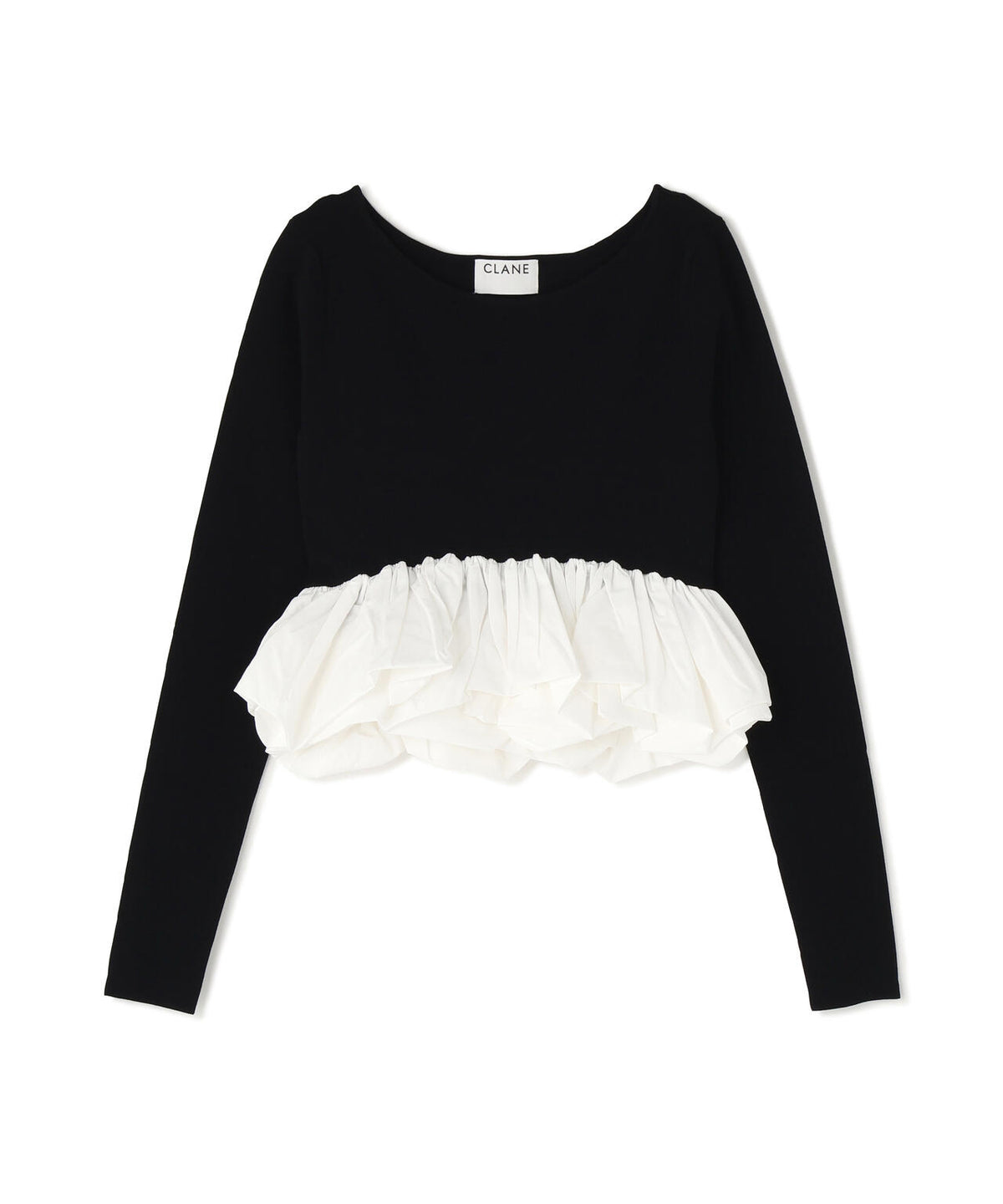 CLANE/クラネ/W BALLOON SHORT KNIT TOPS