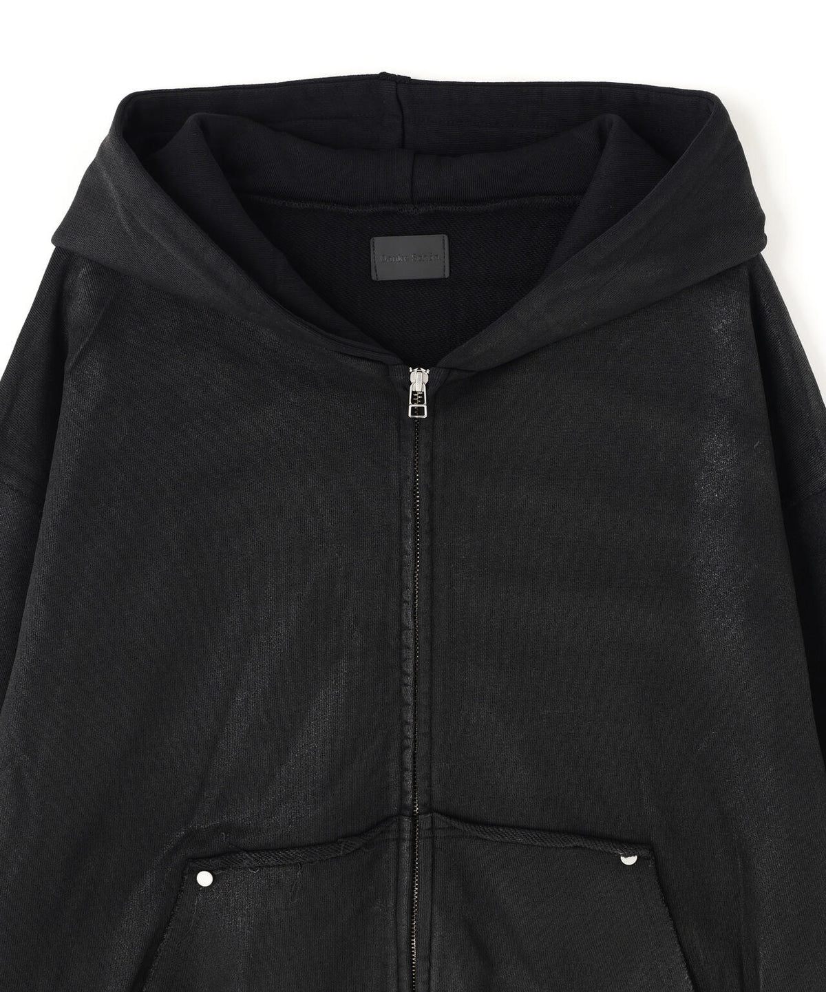 DankeSchon/ダンケシェーン/RUBBER SWEAT ZIP HOODIE