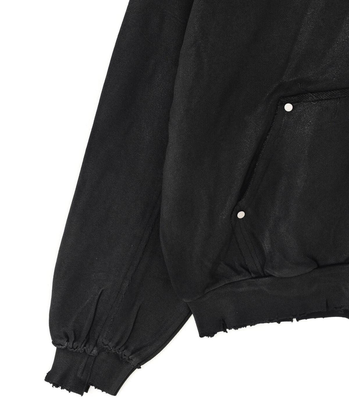 DankeSchon/ダンケシェーン/RUBBER SWEAT ZIP HOODIE