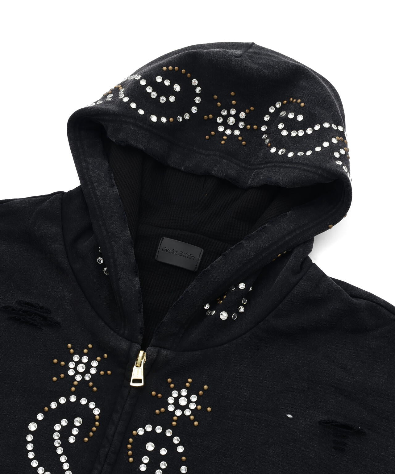 【WEB&DEPOT限定】DankeSchon/ダンケシェーン/SULFER CHEMICAL SWEAT ZIP HOODIE