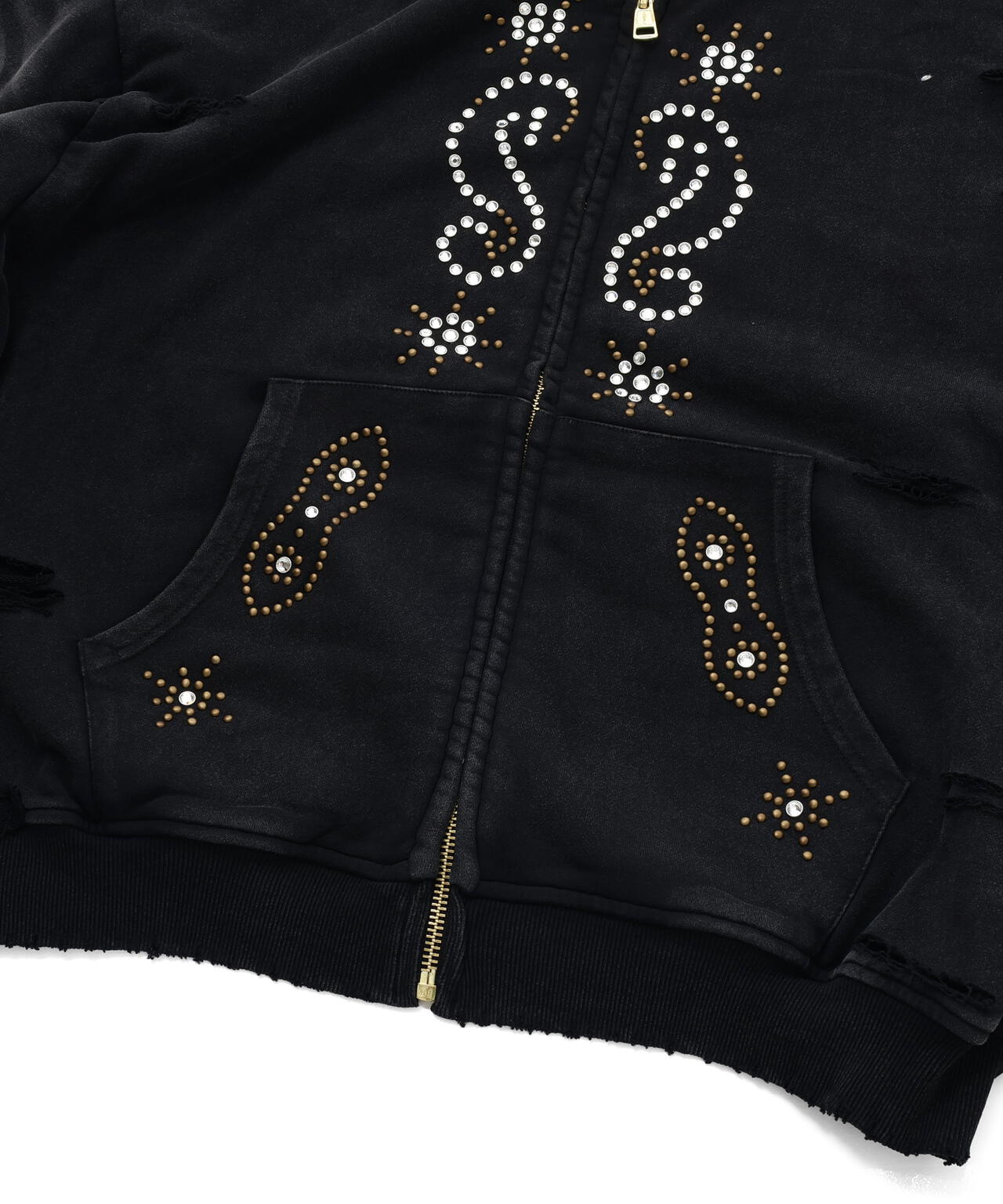 【WEB&DEPOT限定】DankeSchon/ダンケシェーン/SULFER CHEMICAL SWEAT ZIP HOODIE