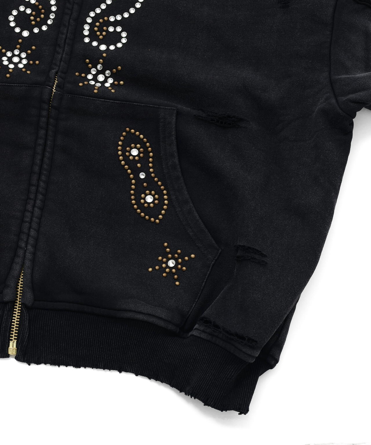 【WEB&DEPOT限定】DankeSchon/ダンケシェーン/SULFER CHEMICAL SWEAT ZIP HOODIE
