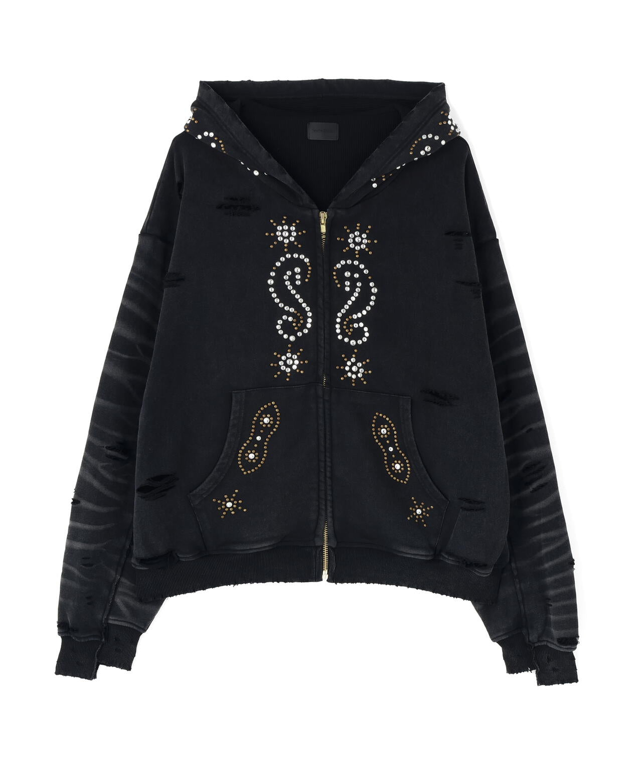 【WEB&DEPOT限定】DankeSchon/ダンケシェーン/SULFER CHEMICAL SWEAT ZIP HOODIE