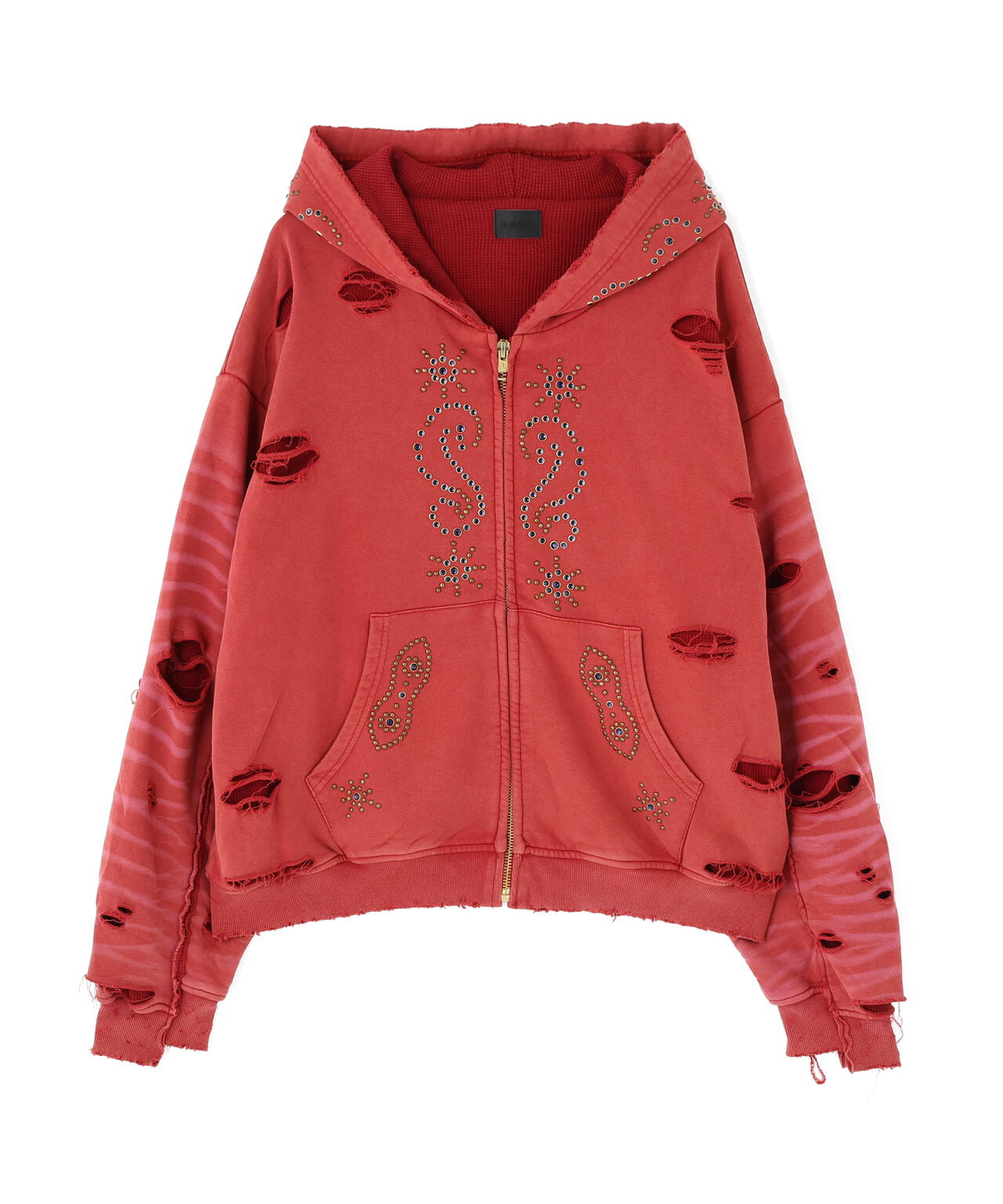 【WEB&DEPOT限定】DankeSchon/ダンケシェーン/SULFER CHEMICAL SWEAT ZIP HOODIE