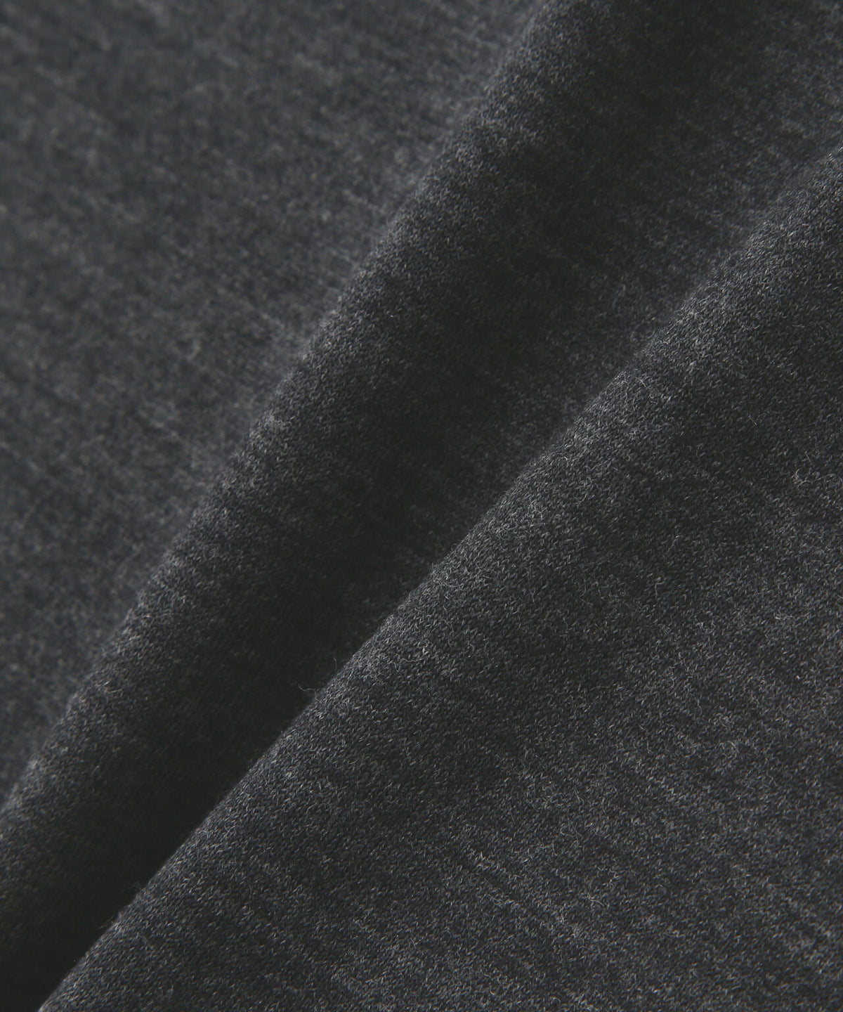 CLANE/クラネ/HALF ZIP WOOL HOODED TOPS