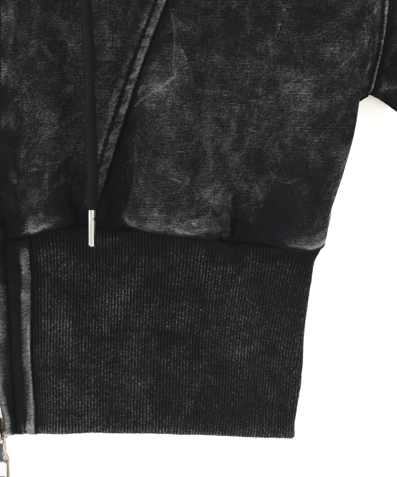 MAVYTH/メヴィス/ACID WASH ZIP UP HOODIE