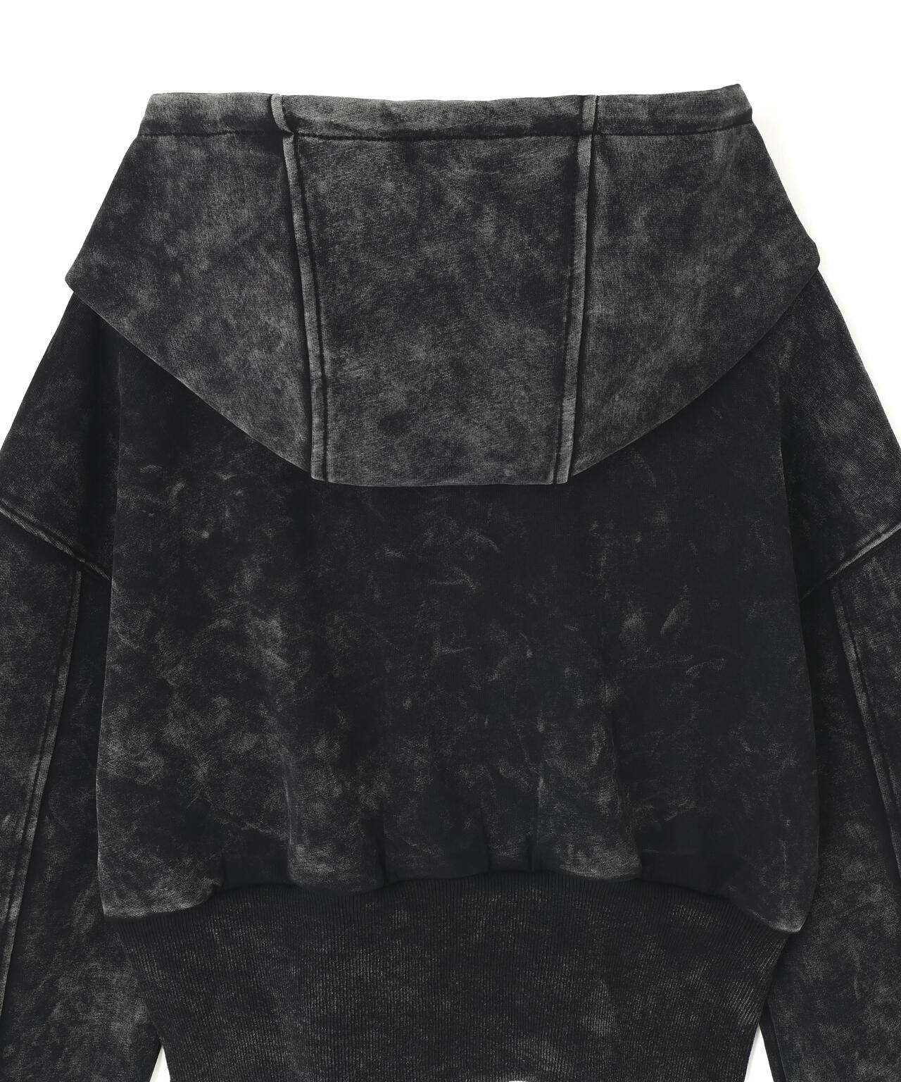 MAVYTH/メヴィス/ACID WASH ZIP UP HOODIE