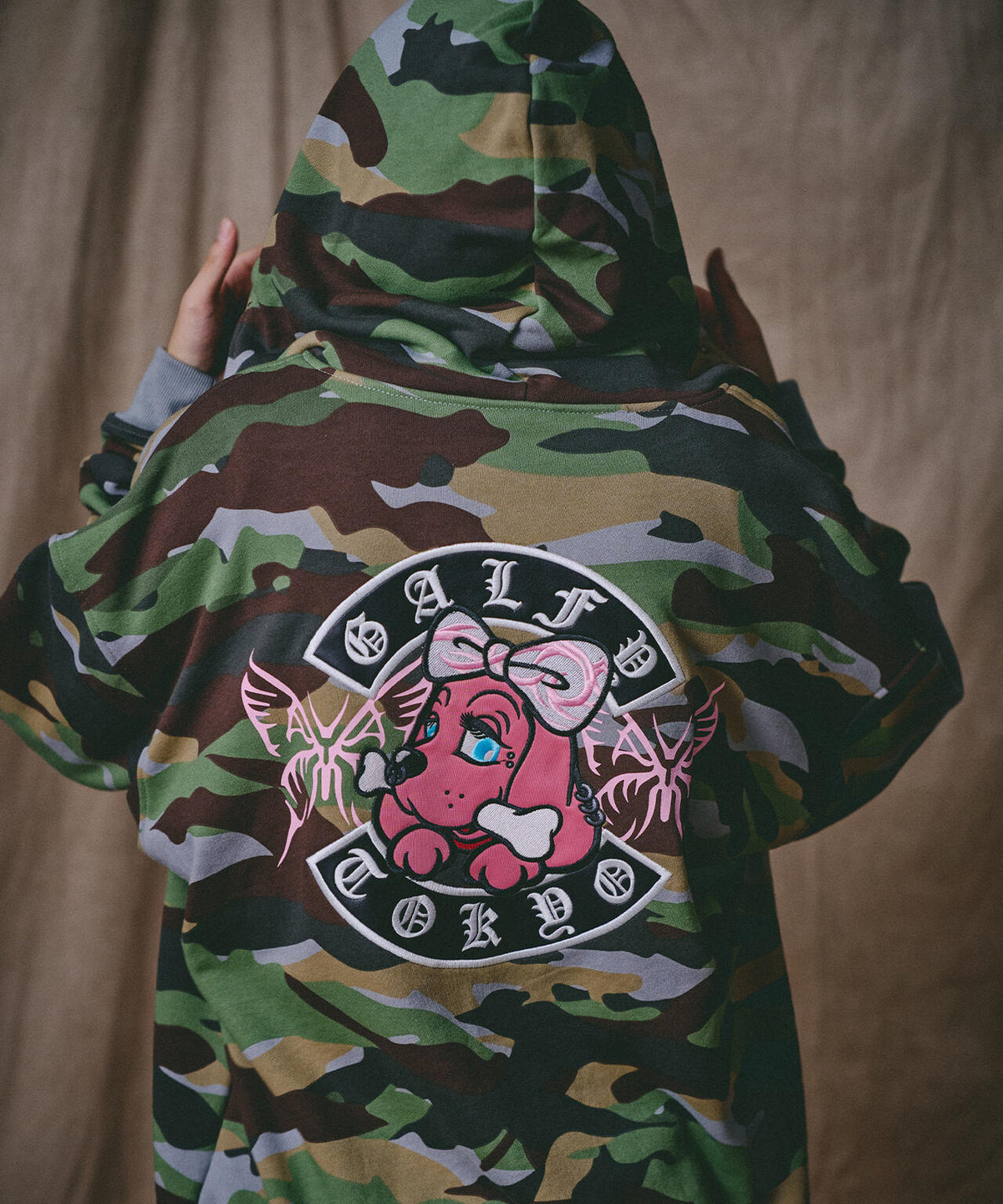 CANDYGALFY/キャンディーガルフィー/【LHP EXCLUSIVE】地雷ギャルZIPパーカー