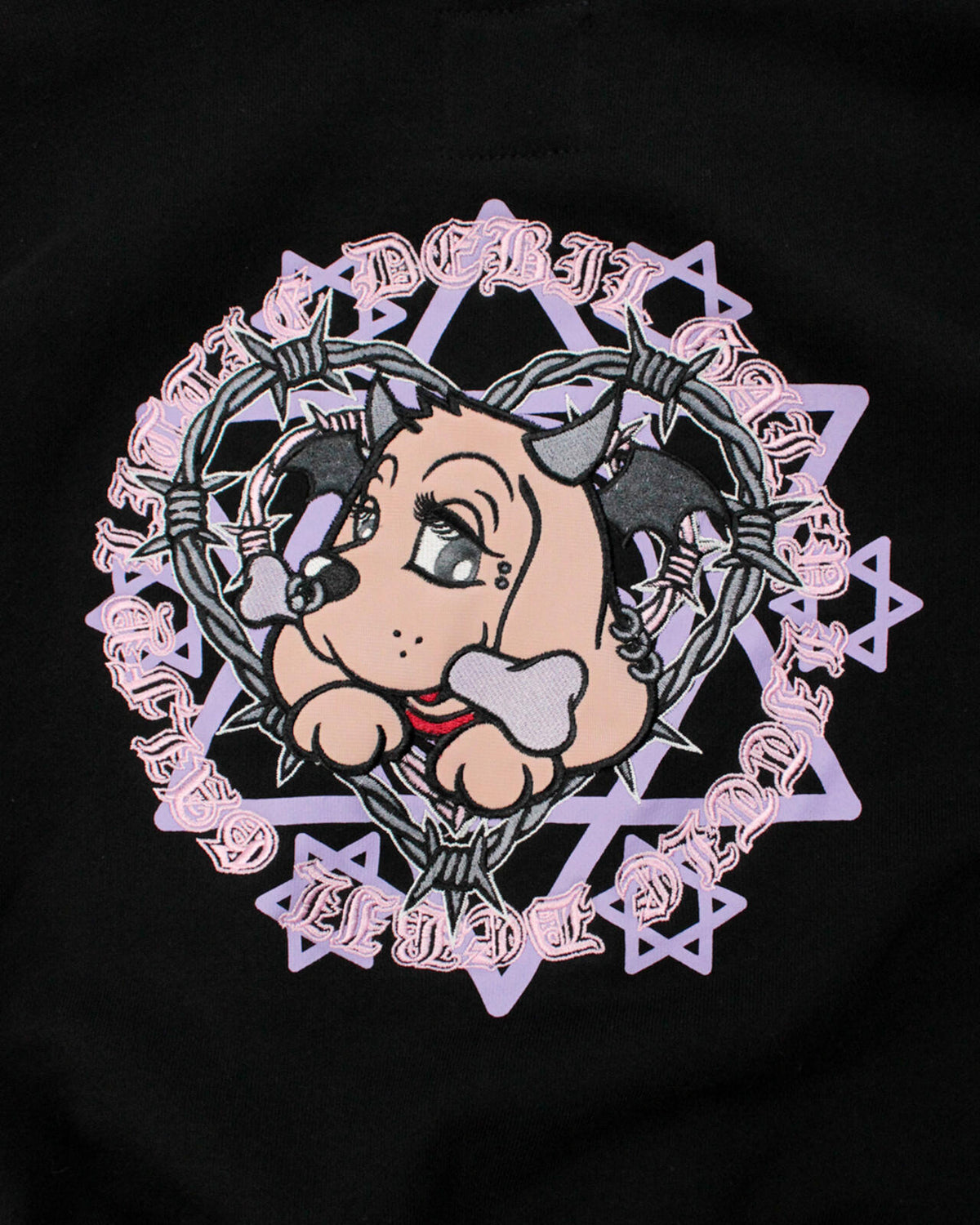 GALFY/ガルフィー/×松本いちか 小悪魔犬ふわふわフードZIPパーカー