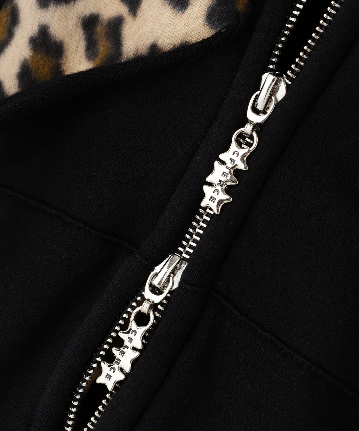 CFIERCE/フィアス/LEOPARD DESTROYED HOODIE