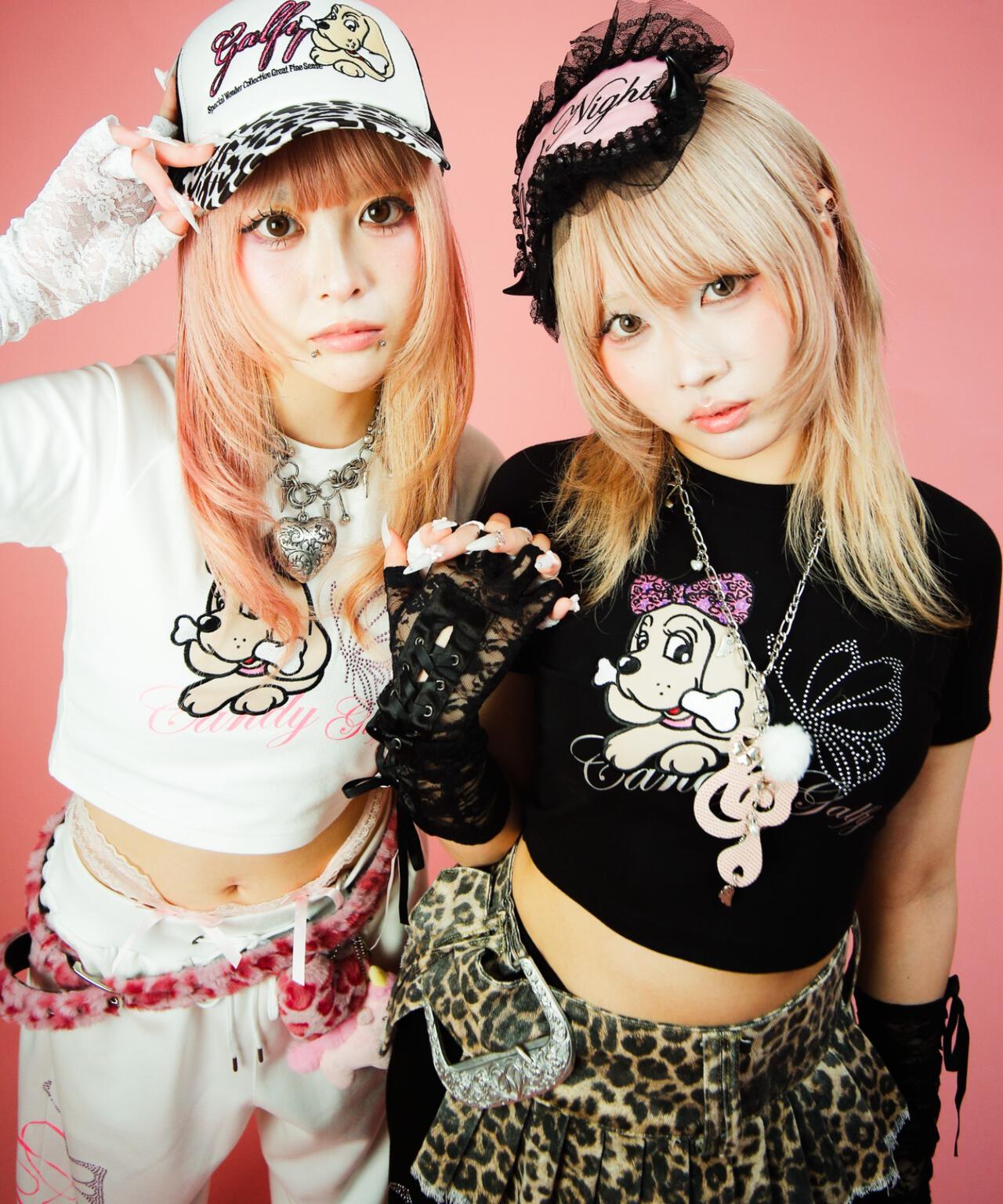 CANDYGALFY/キャンディーガルフィー/ピカピカギャルちゃんバタフライチビTee/162065