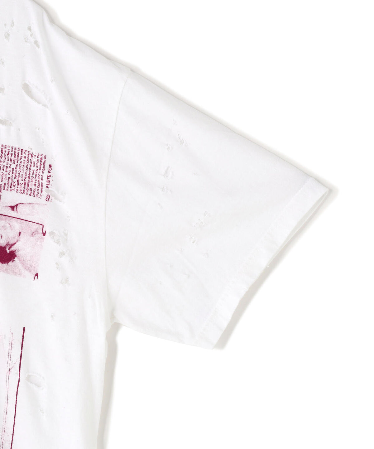emary/エメリー/Damaged Scarred Cradle Tee