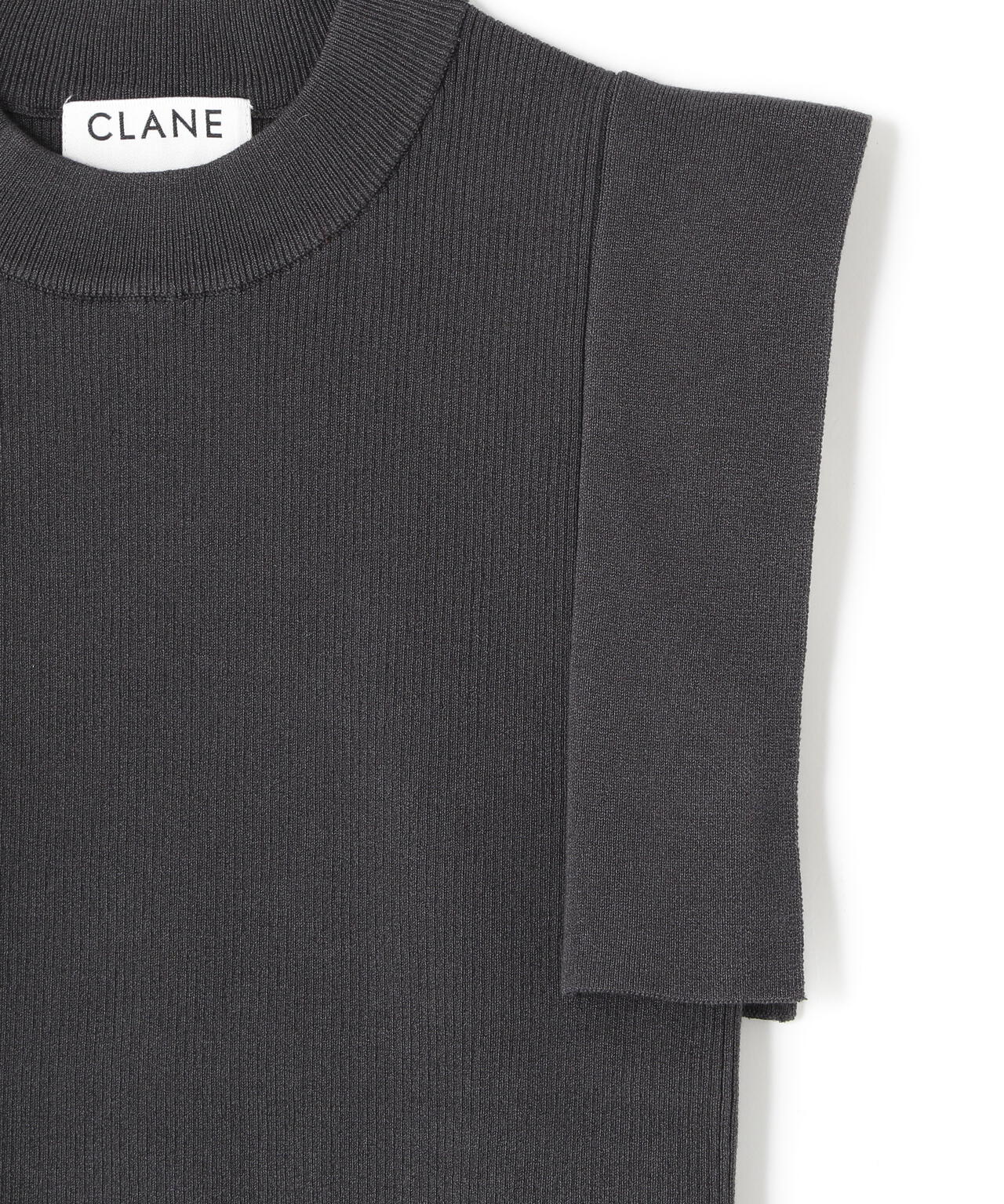 CLANE/クラネ/SQUARE SLEEVE KNIT TOPS