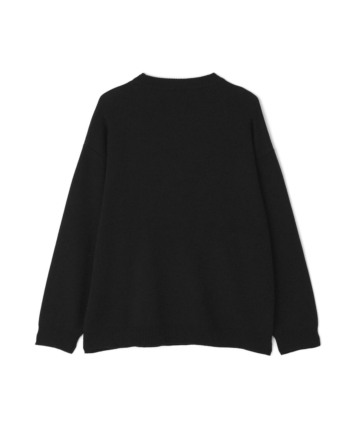 【WEB&DEPOT限定】DankeSchon/ダンケシェーン/WJACQUARED CAT CREWNECK
