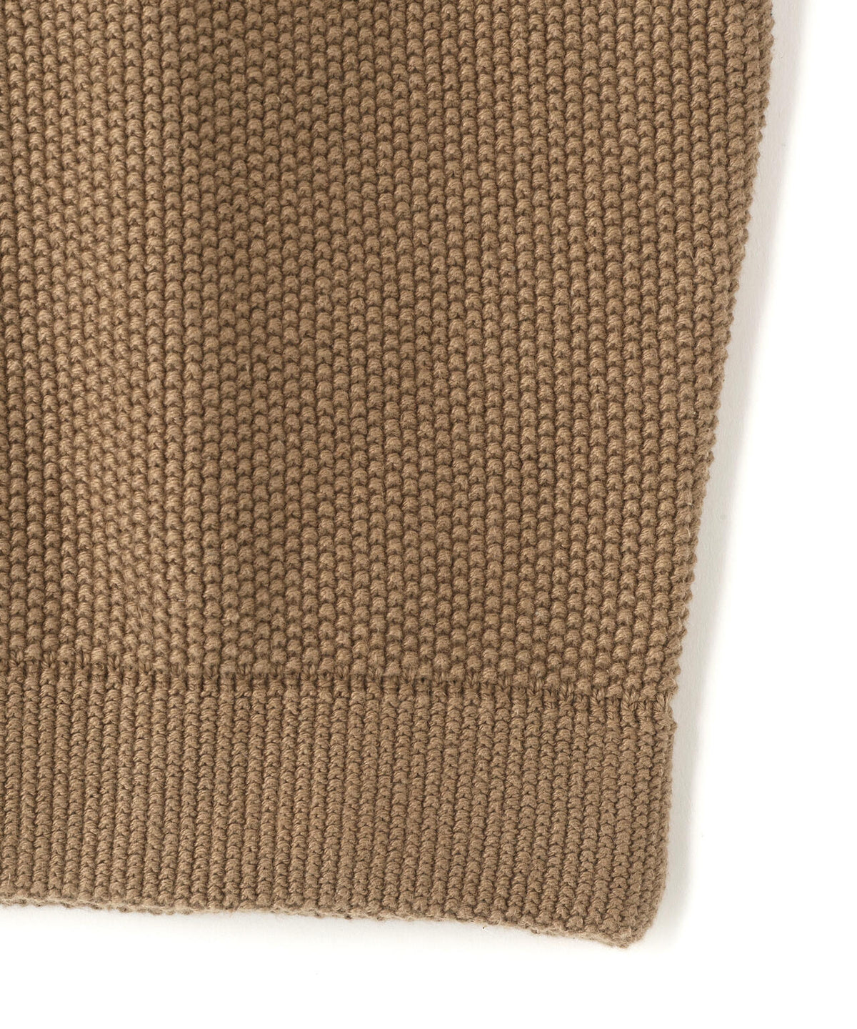 Dime/ダイム/Knitted Pique Zip Sweater