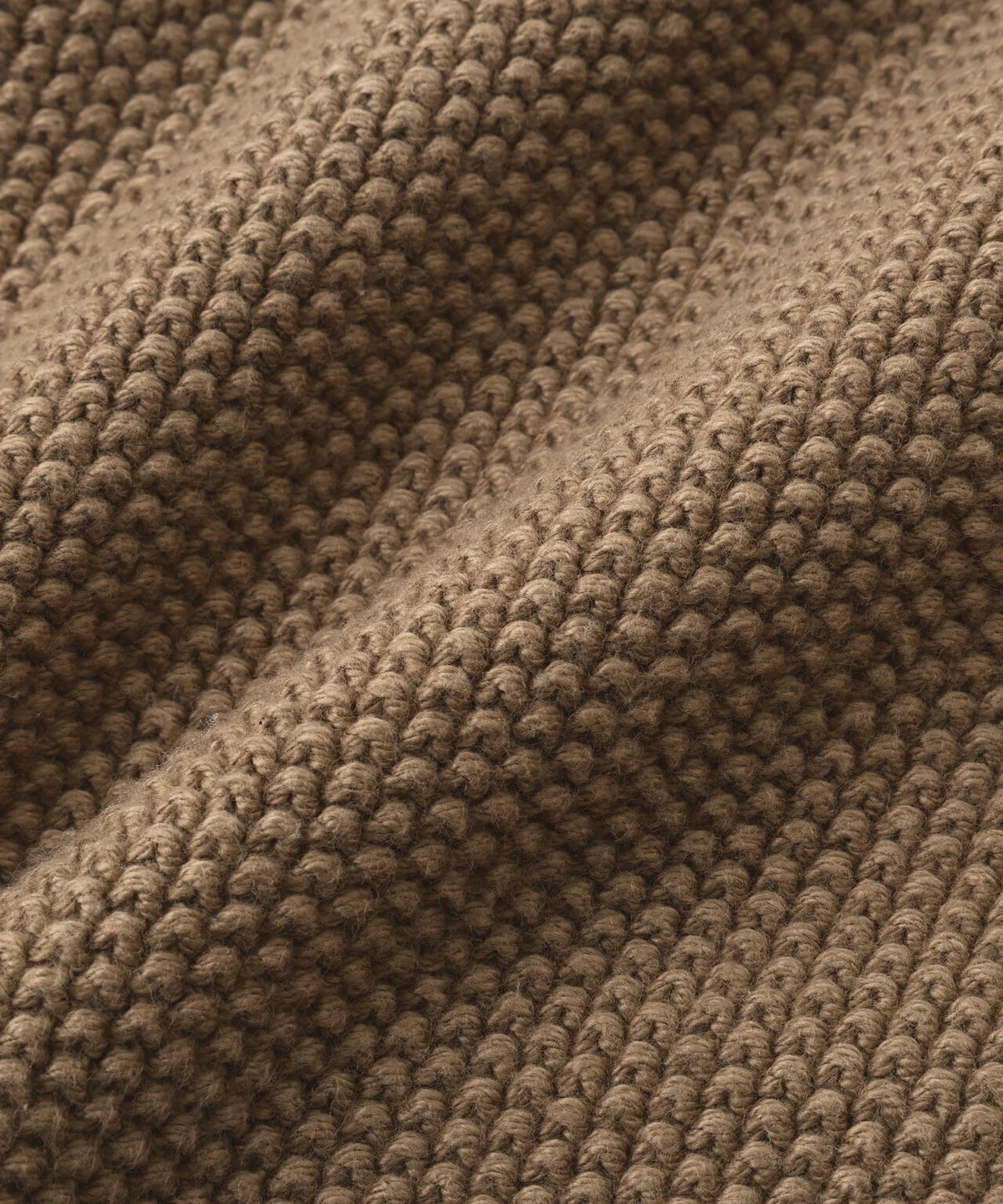 Dime/ダイム/Knitted Pique Zip Sweater