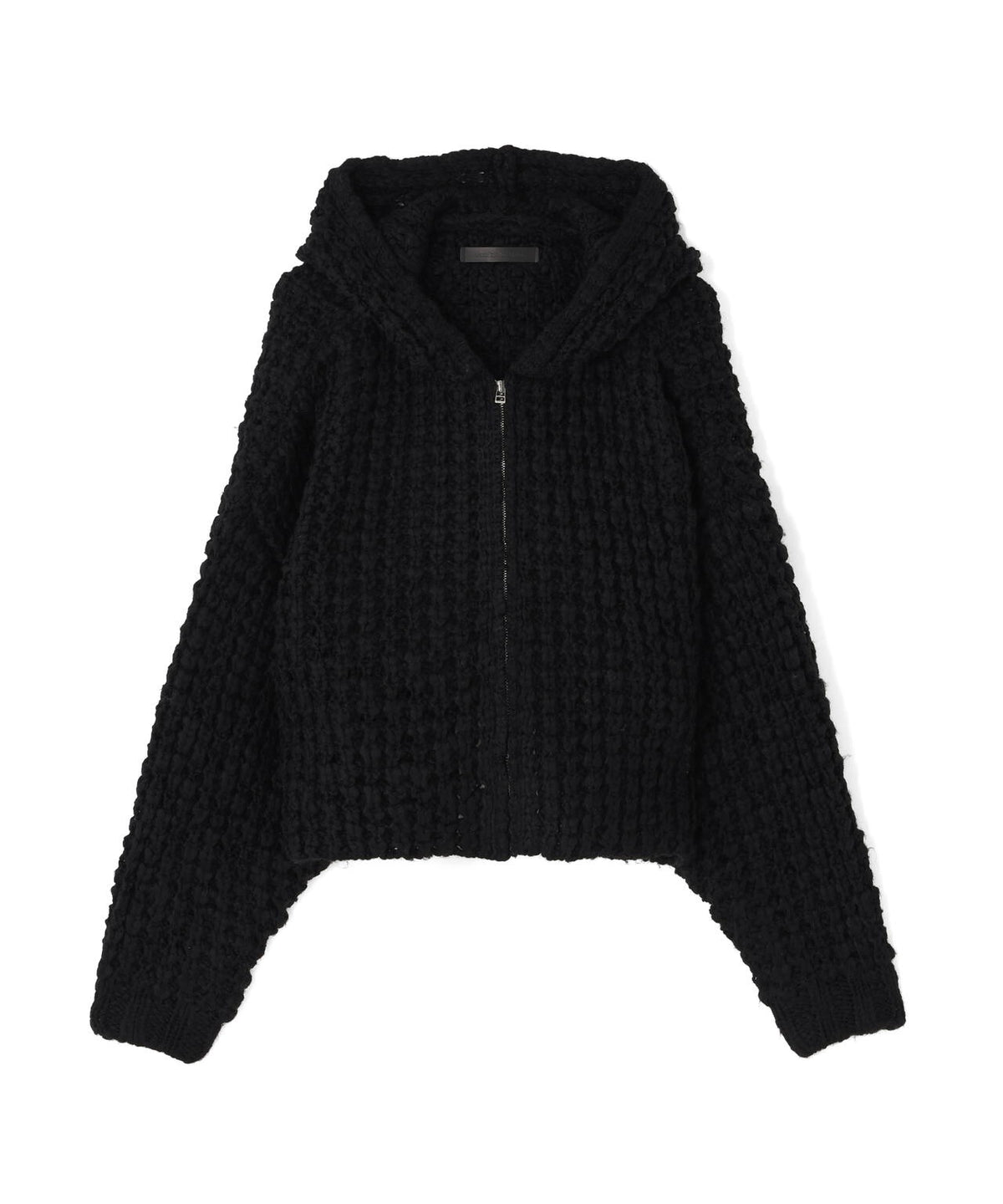 DankeSchon/ダンケシェーン/WAFFLE KNIT ZIP HOODIE