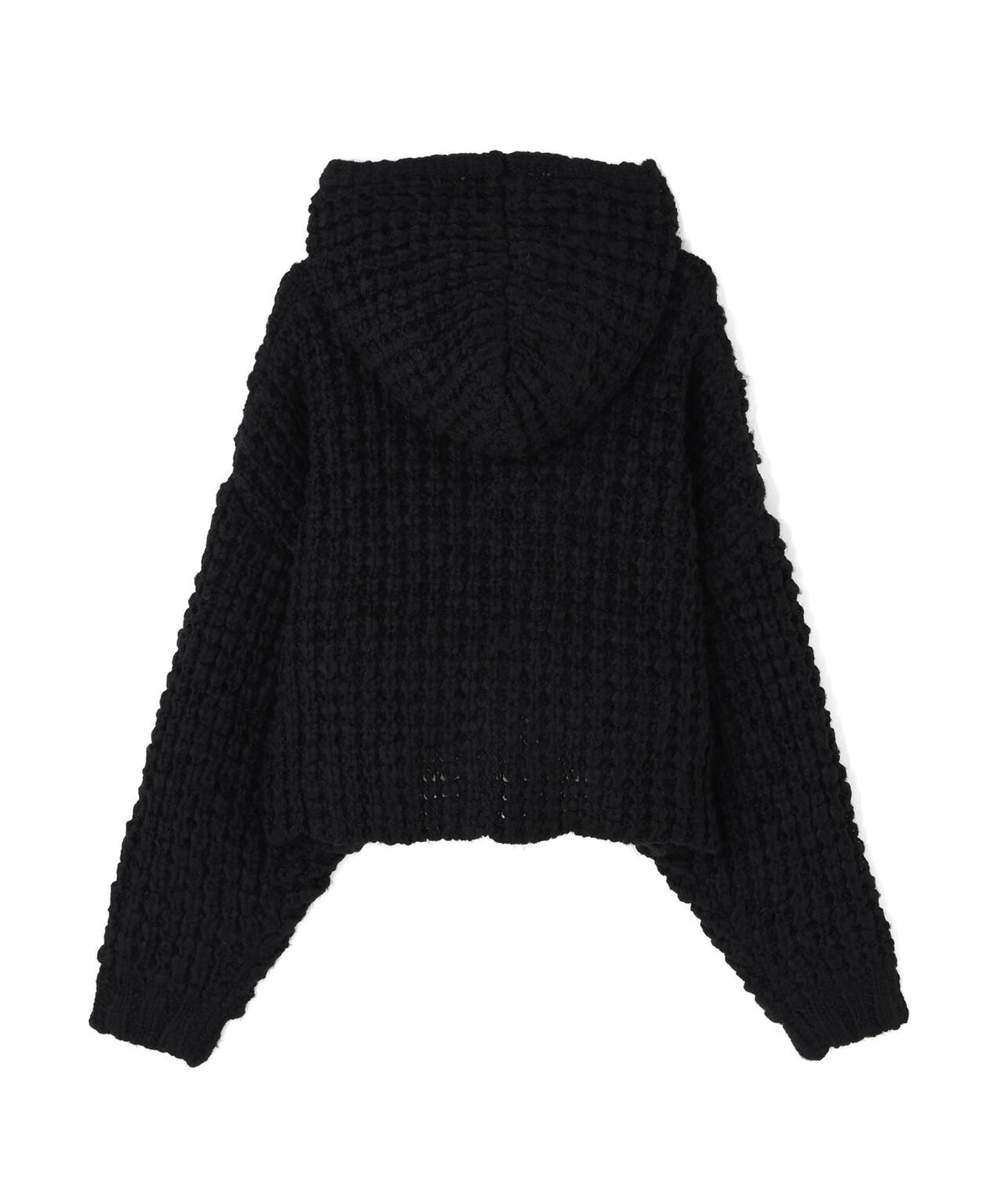 DankeSchon/ダンケシェーン/WAFFLE KNIT ZIP HOODIE