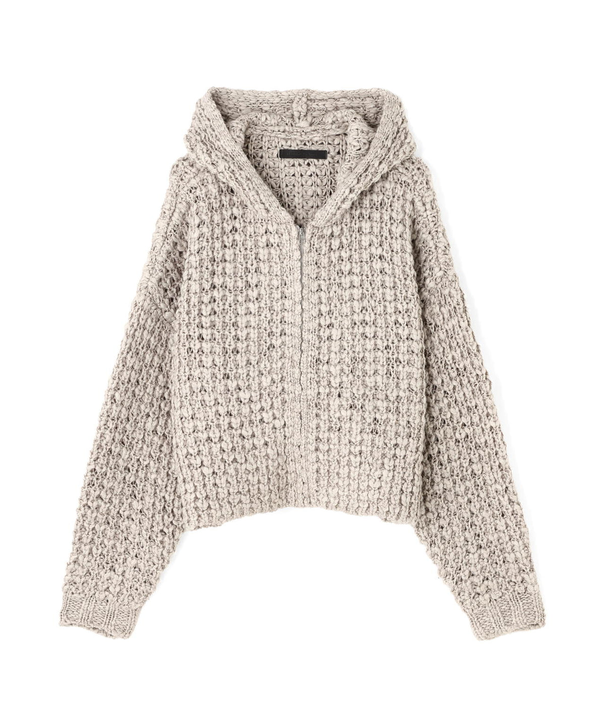 DankeSchon/ダンケシェーン/WAFFLE KNIT ZIP HOODIE