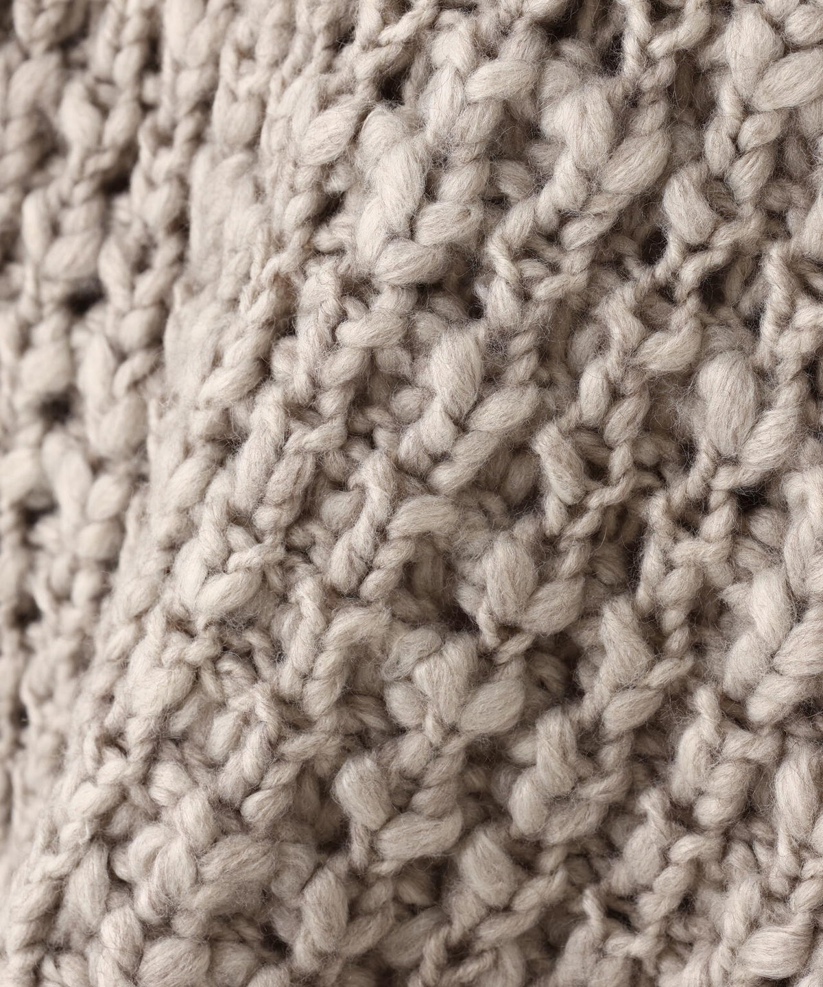 DankeSchon/ダンケシェーン/WAFFLE KNIT ZIP HOODIE