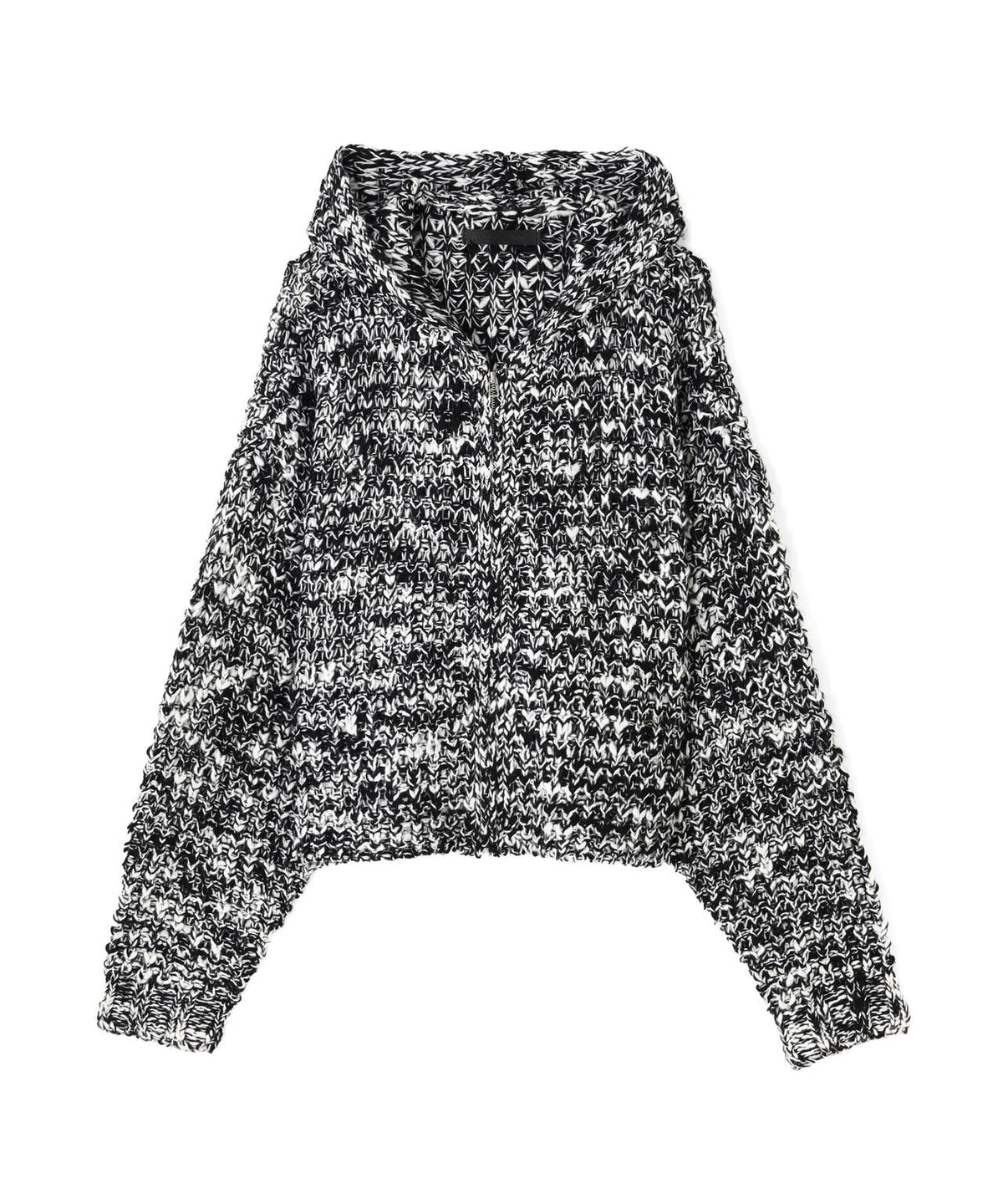 DankeSchon/ダンケシェーン/WAFFLE KNIT ZIP HOODIE