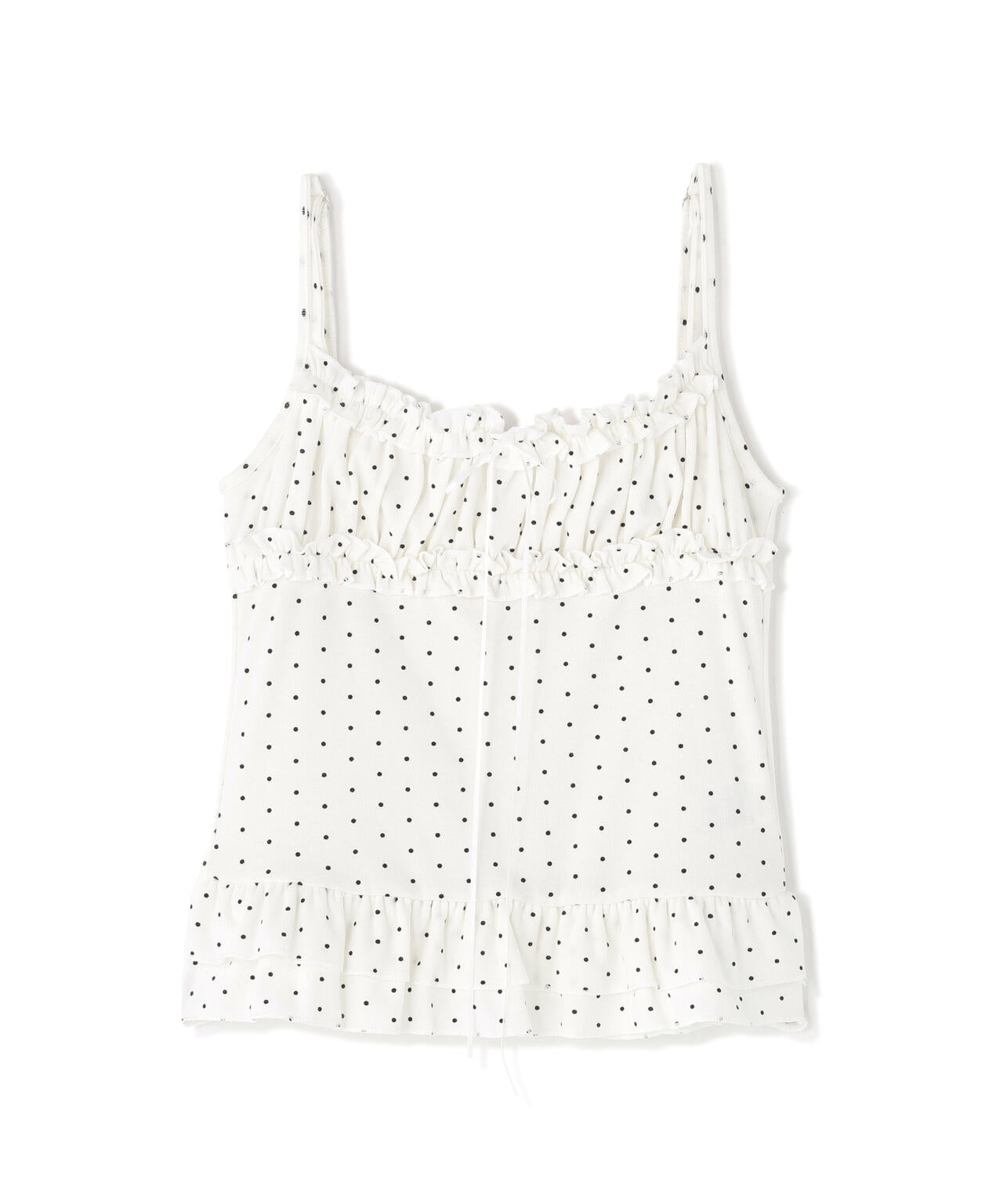 DeEVA/ディーヴァ/Dot Camisole & Cardigan